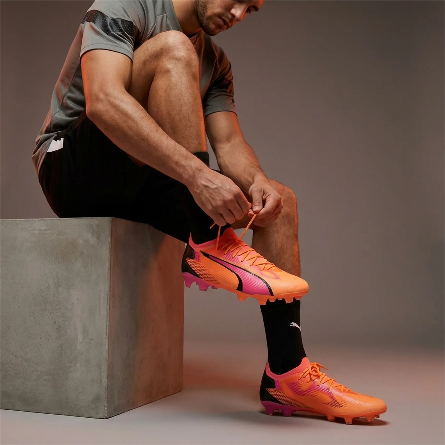 Бутси Puma Ultra Play FG/AG-помаранчевий 107763_03 розмір 43