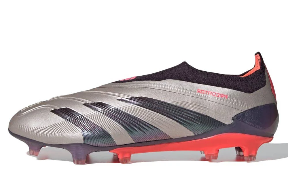 Бутси унісекс Adidas Predator Elite Laceless Firm Ground Cleats Metallic (IF8862) — Спортивні аксесуари