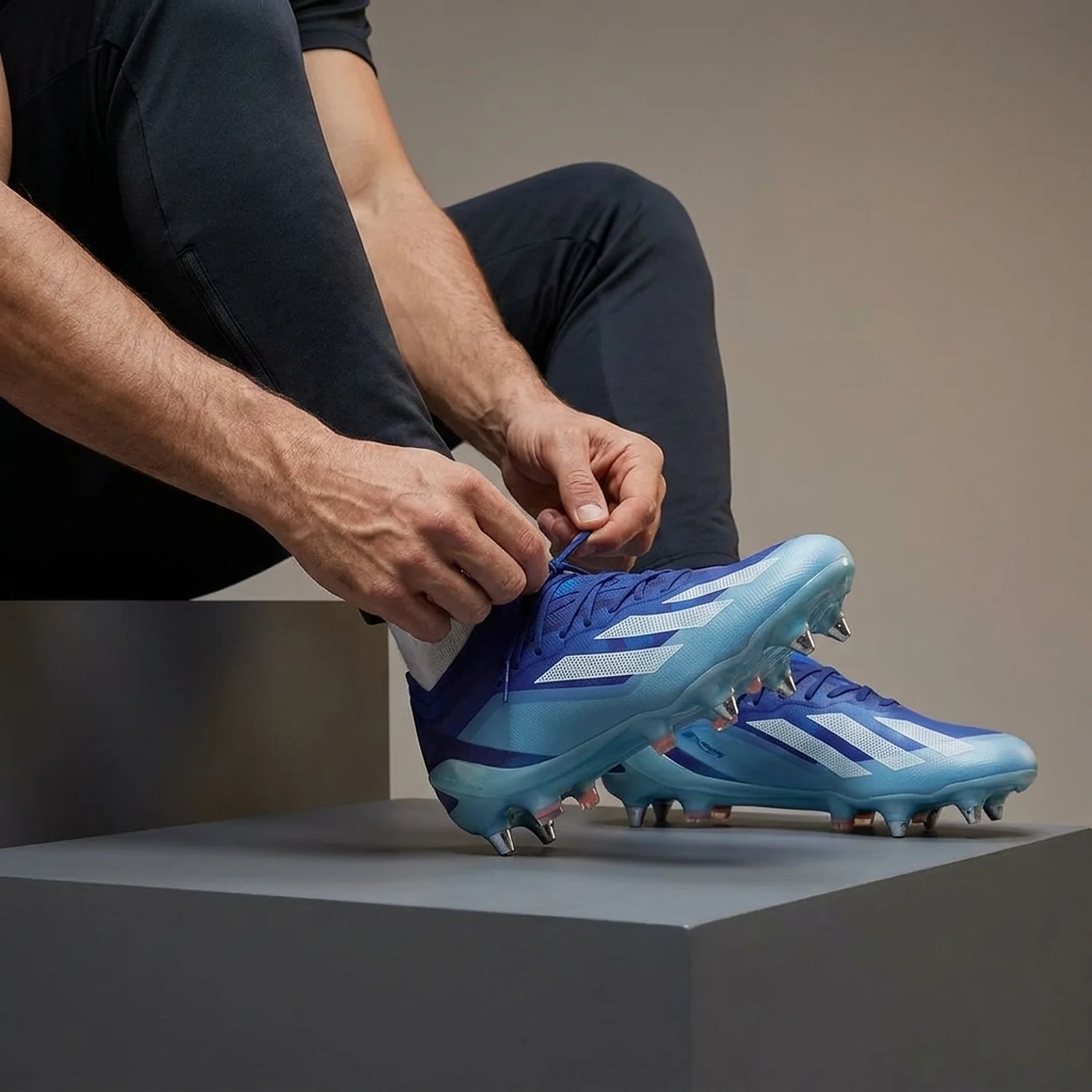 Бутси унісекс Adidas X Crazyfast .1 Sg Blue/Light Blue (IE6628)