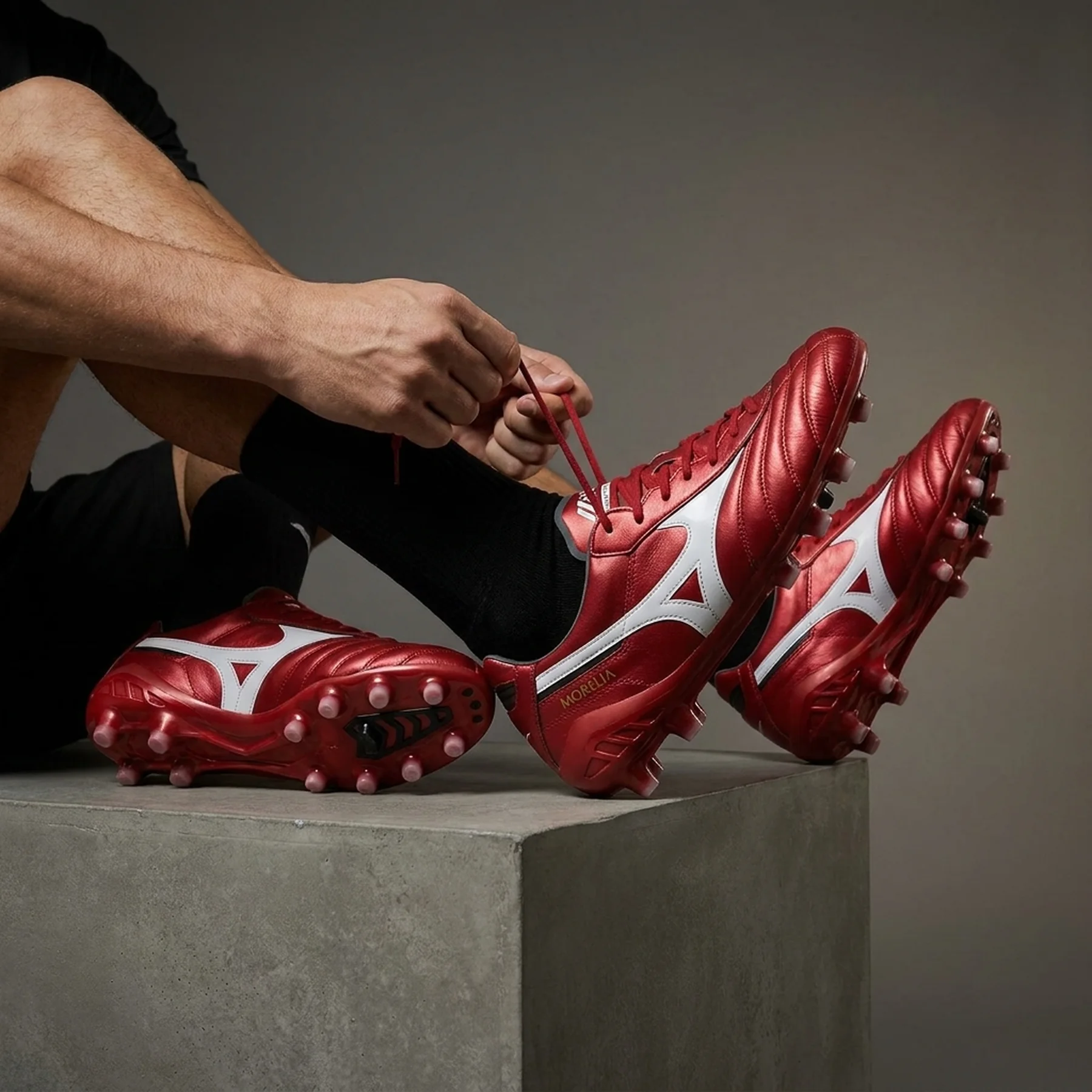 Бутси унісекс Mizuno Morelia Ii Elite Fg Red (P1GA250460)