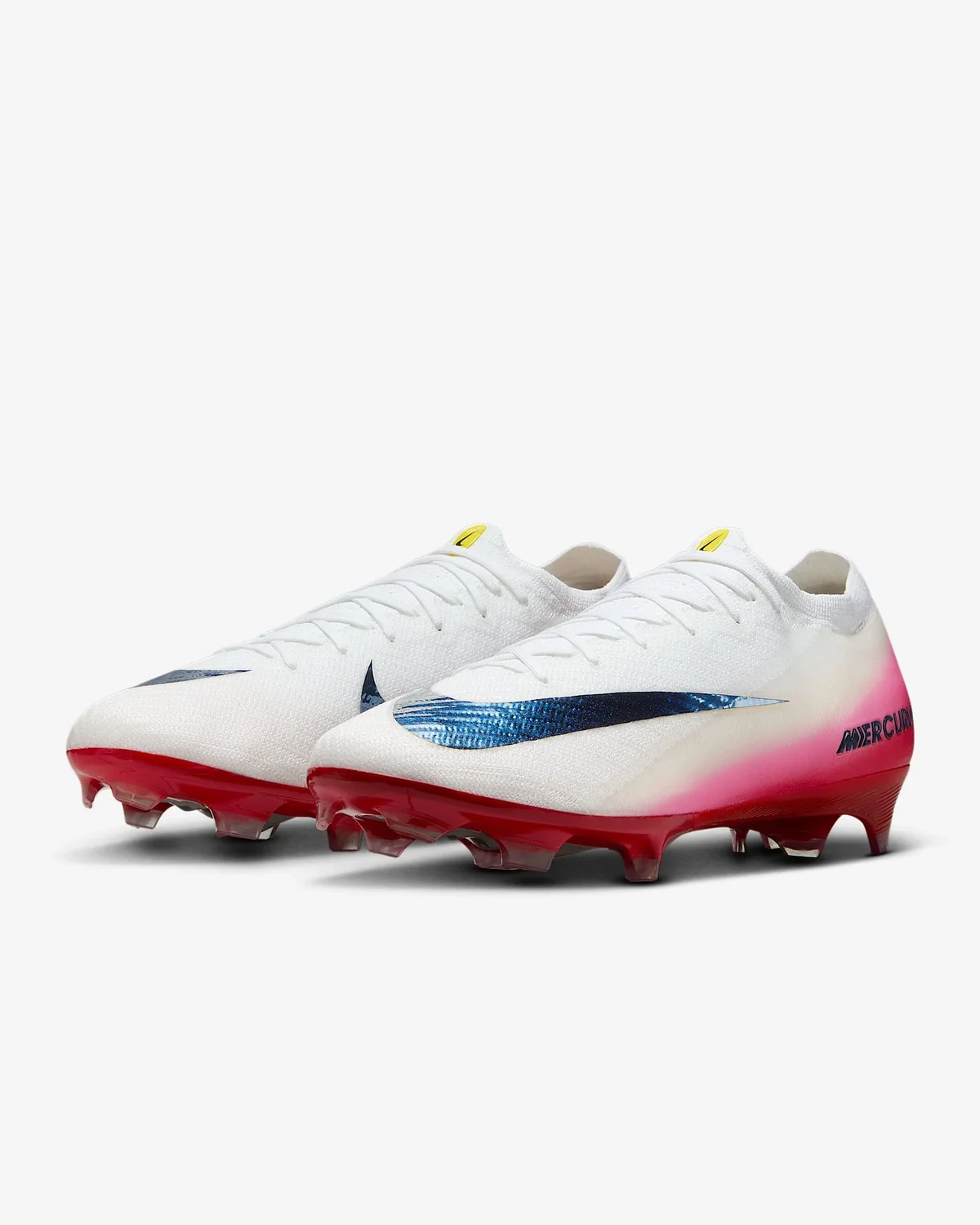 Бутси унісекс Nike Zoom Vapor 16 Elite Fg Lv8 White/Red (HJ7325-600)