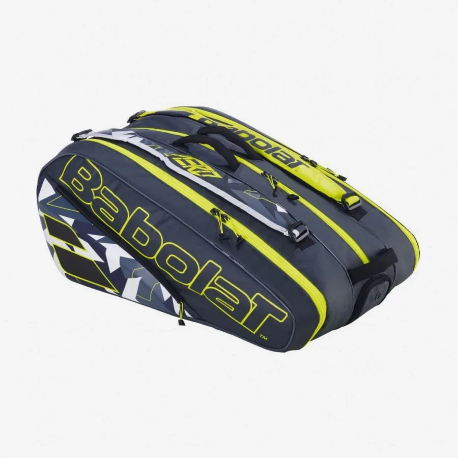 Чехол для тенісної ракетки Babolat Rh X 12 Pure Aero Grey/Yellow/White (751221-370)