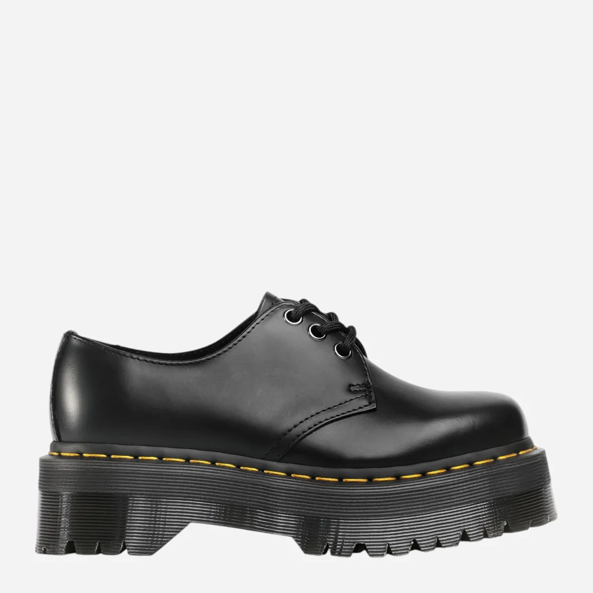 Черевики 1461 Platform Black Polished Smooth
