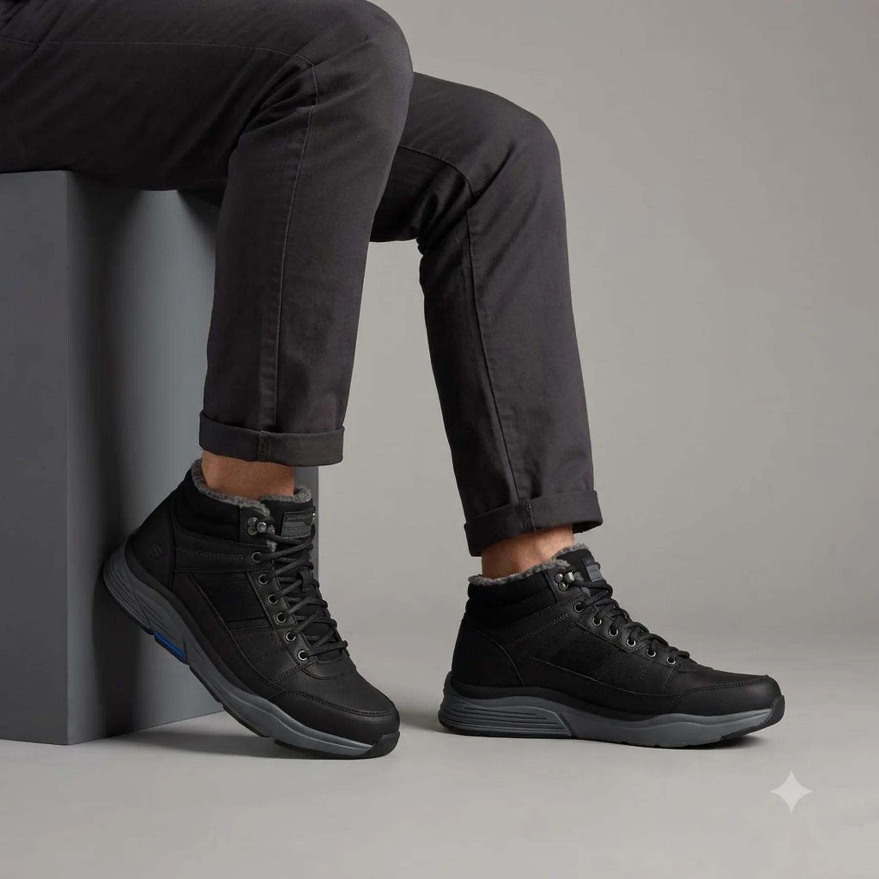 Черевики Benago 66199BLK Skechers 10 (43) Чорний