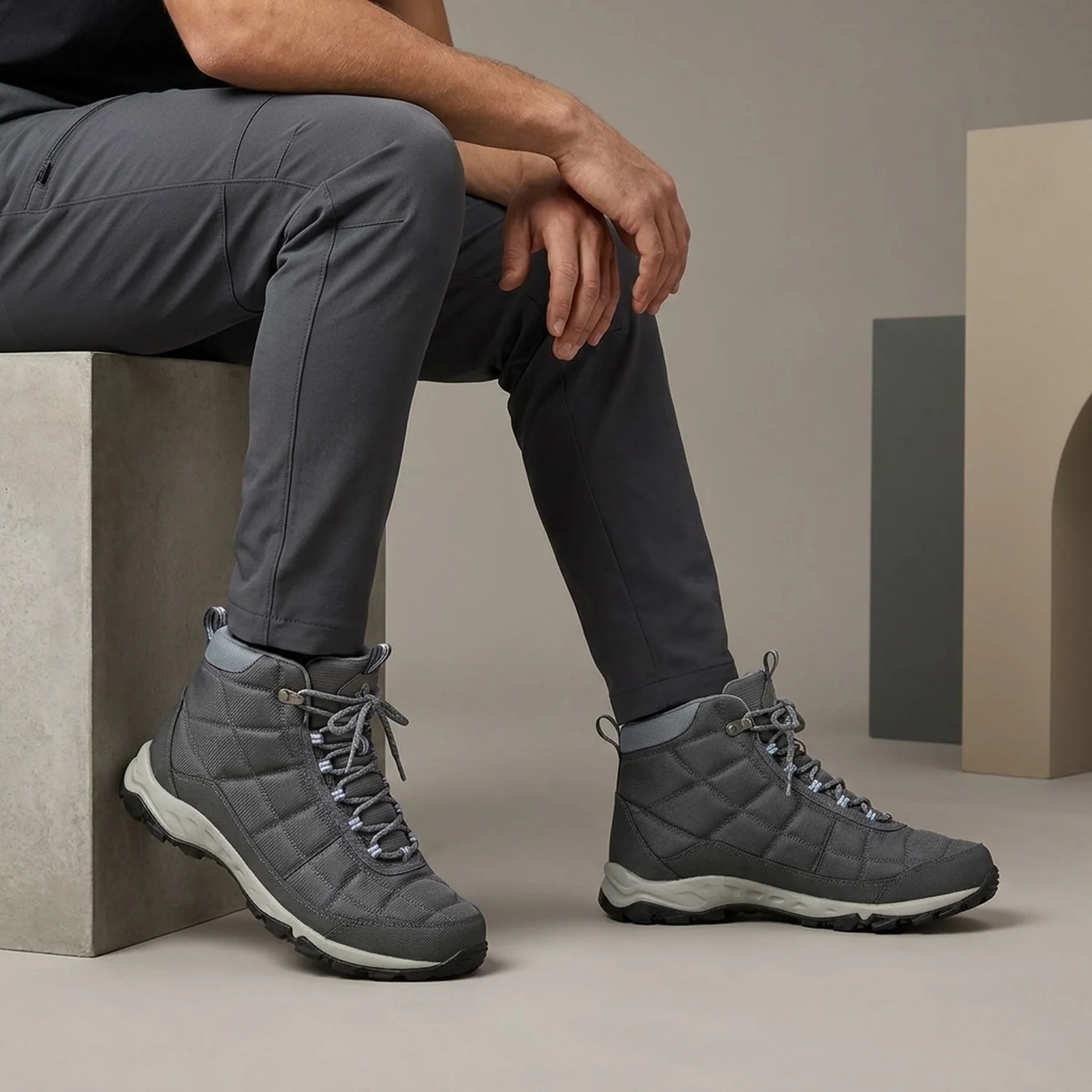 Черевики чоловічі Columbia Firecamp Boot Grey (BM5841-033)