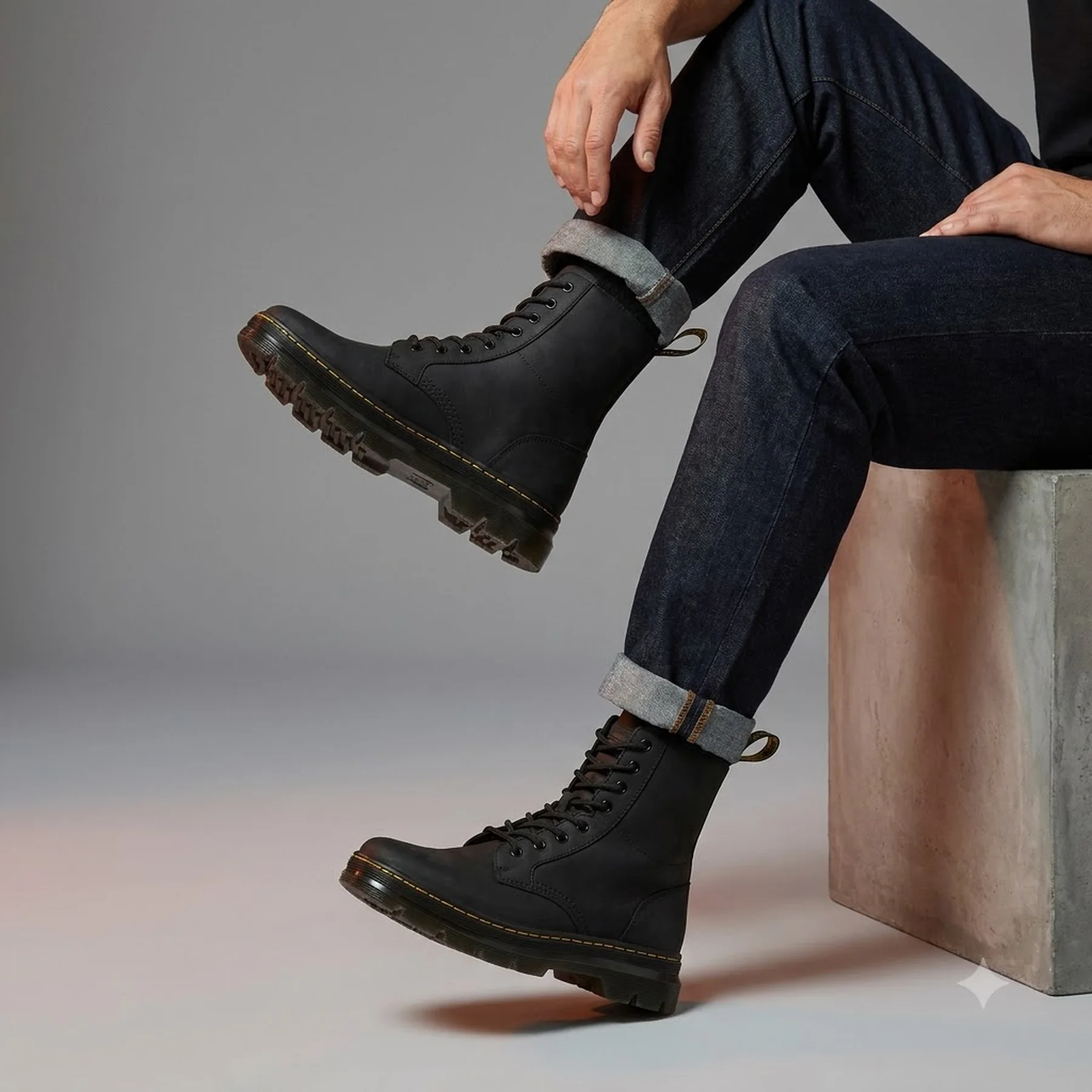 Черевики чоловічі Dr. Martens Combs Black (26007001)
