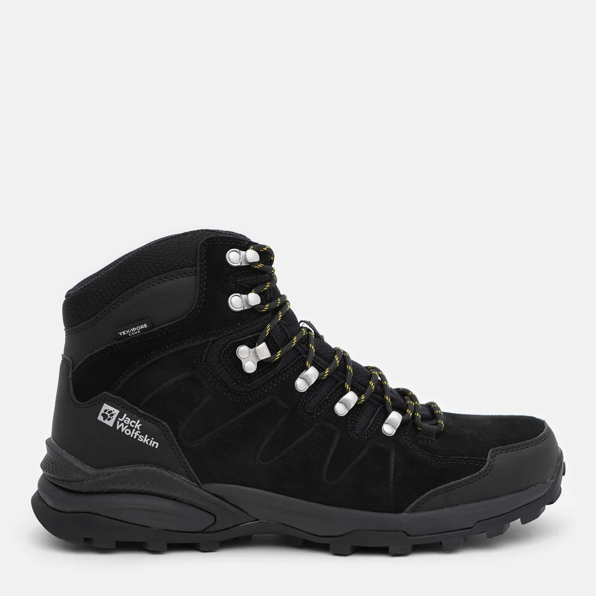 Черевики чоловічі Jack Wolfskin Refugio Texapore Black (4049841-6357) — Взуття