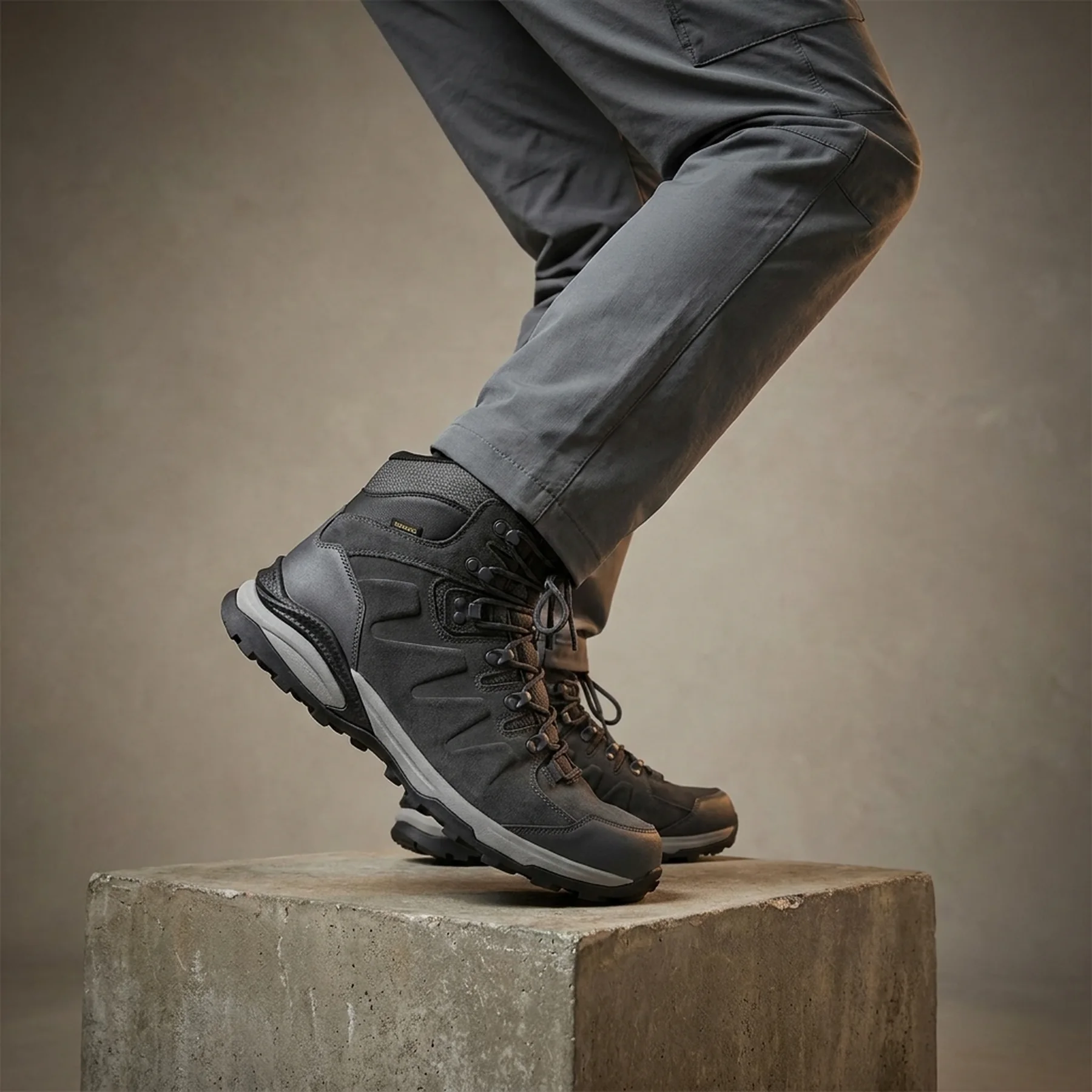 Черевики чоловічі Jack Wolfskin Refugio Texapore Grey (4049841-6945)