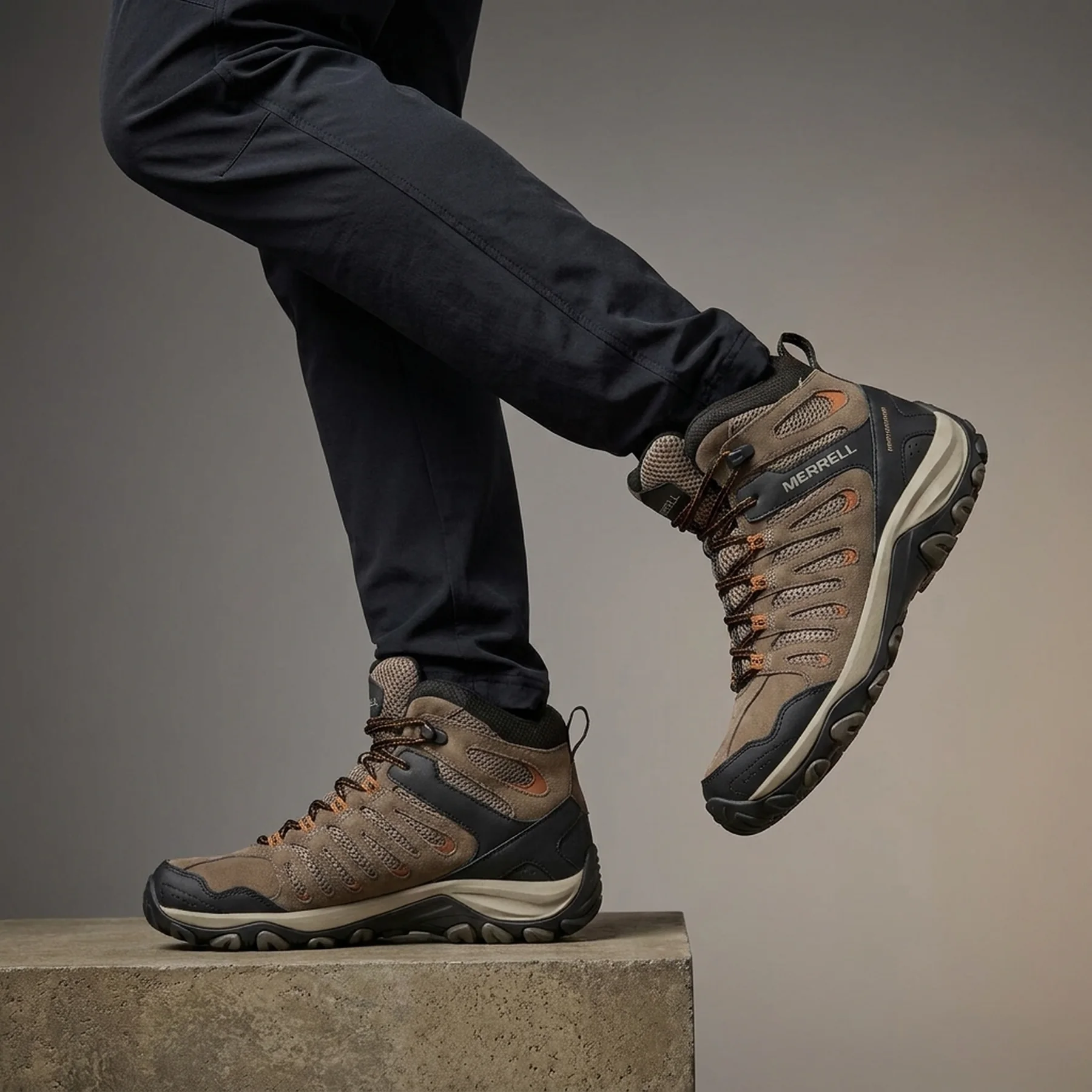 Черевики чоловічі Merrel Crosslander 3 Mid Wp (J036955)