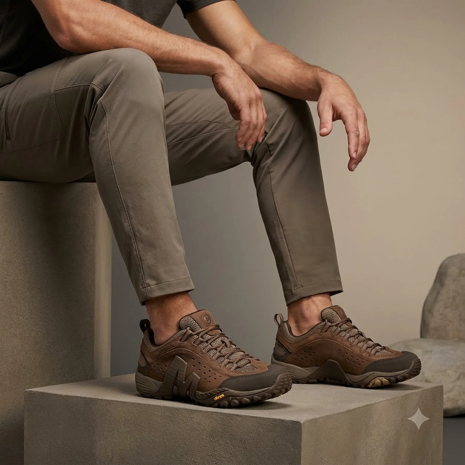 Черевики чоловічі Merrell Intercept Moth Brown (J73705)