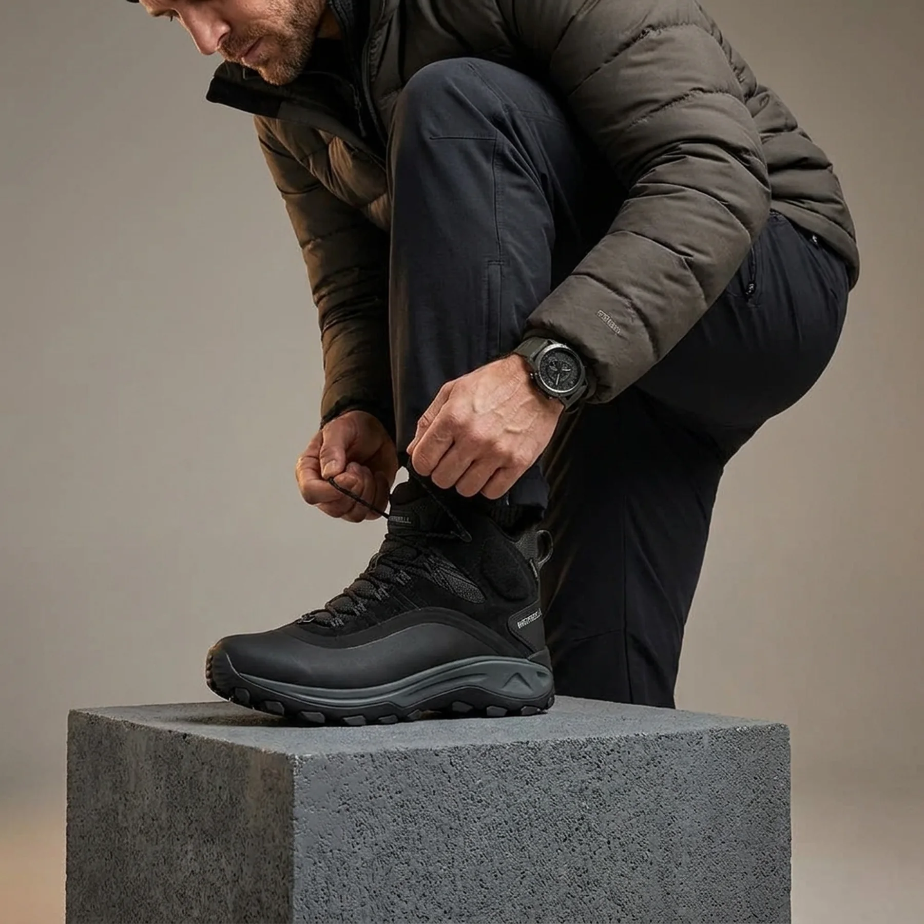Черевики чоловічі Merrell Men's Thermo Snowdrift 2 Mid Waterproof (J037245)