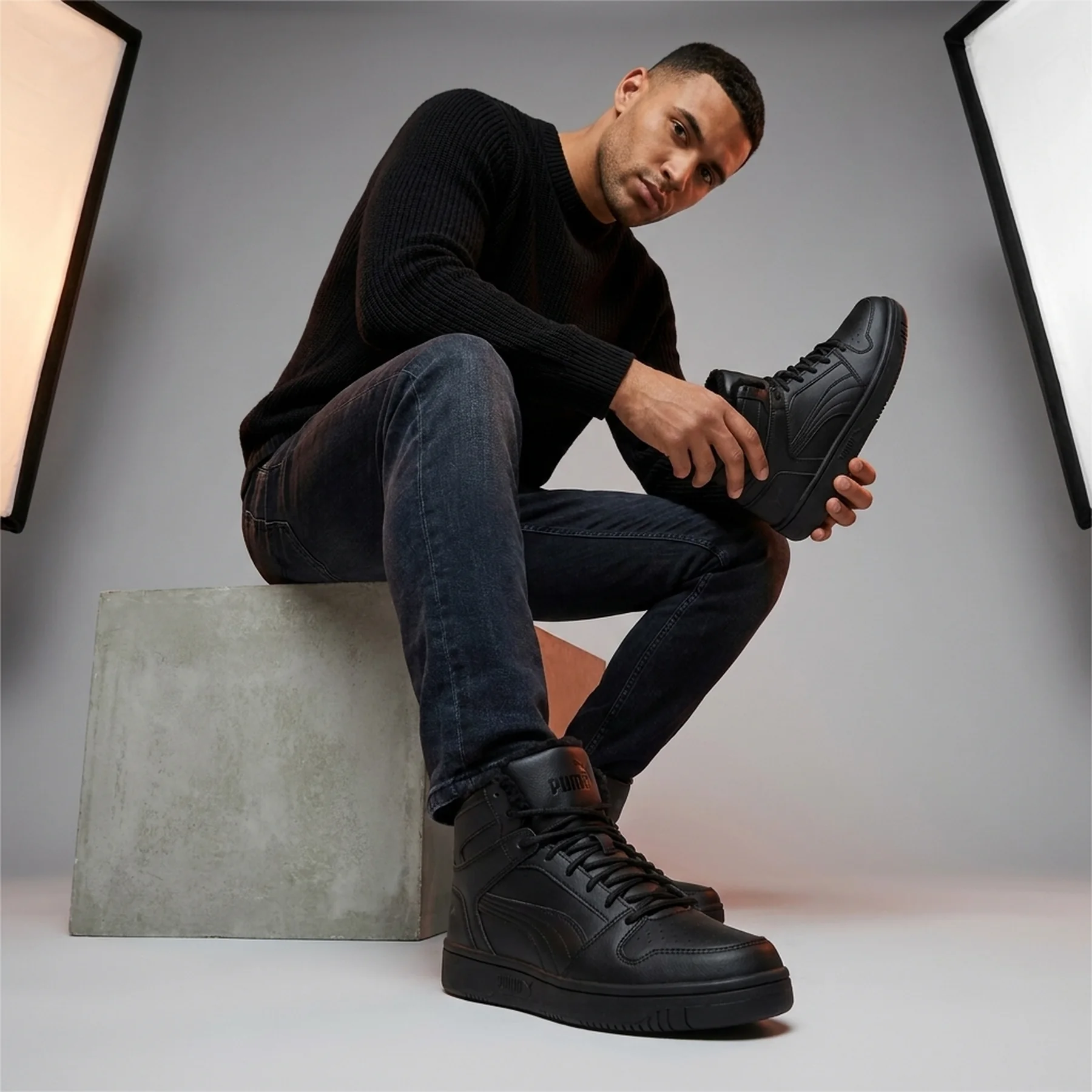 Черевики чоловічі Puma Rebound Layup Sl Fur (369830-03)