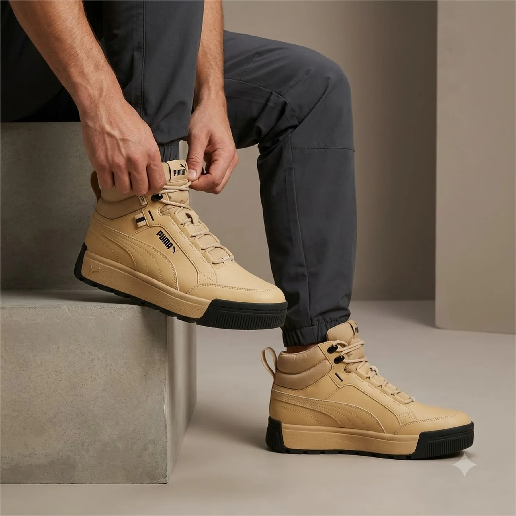 Черевики чоловічі Puma Tarrenz Sb Iii Puretex Beige (393930-02)