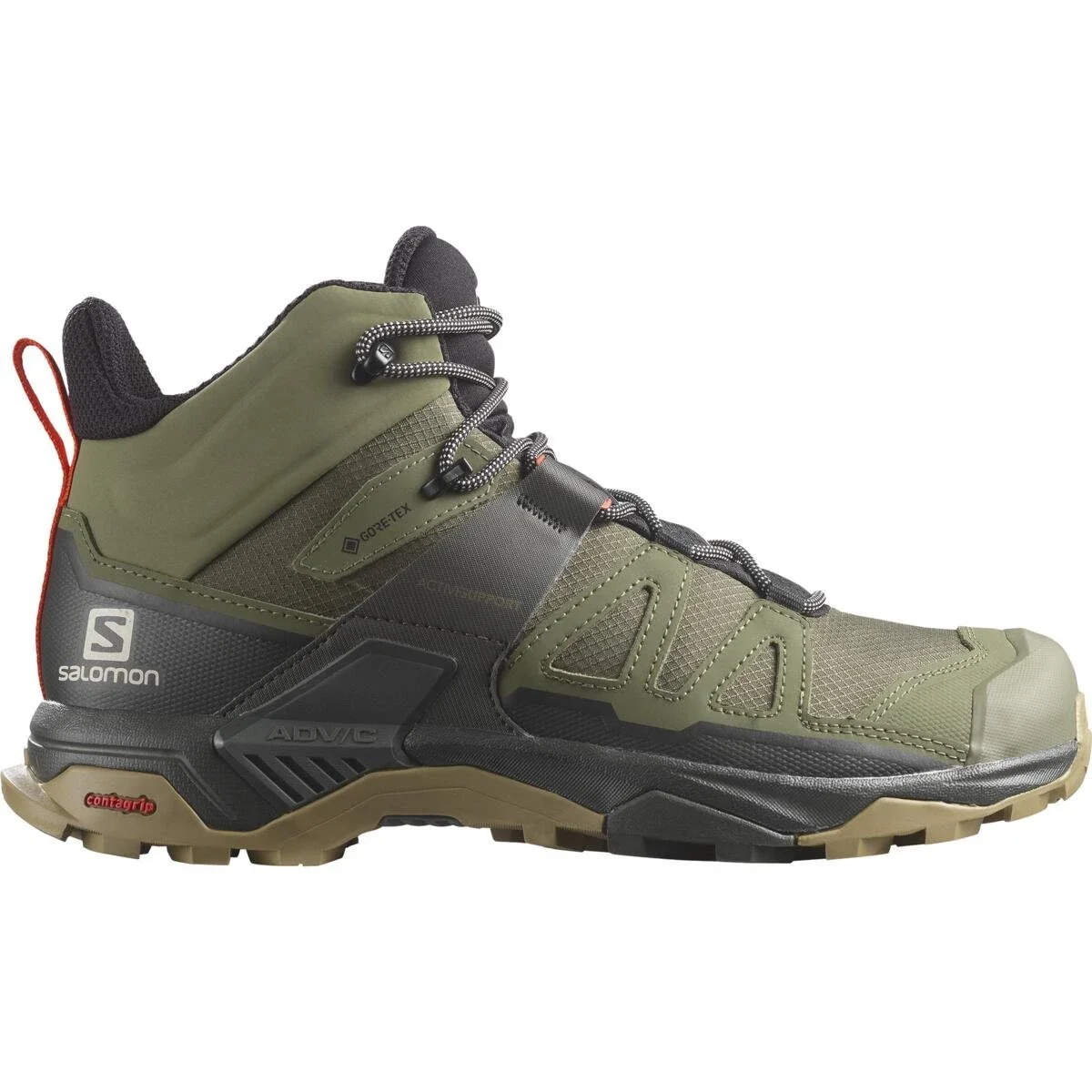 Черевики чоловічі Salomon X Ultra Mid 4 Gtx Olive (417398)