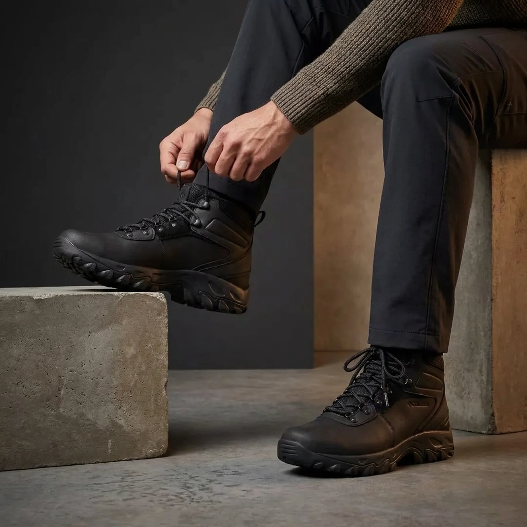 Черевики Columbia Newton Ridge Plus II 1594731011 Columbia 10 (43) Чорний