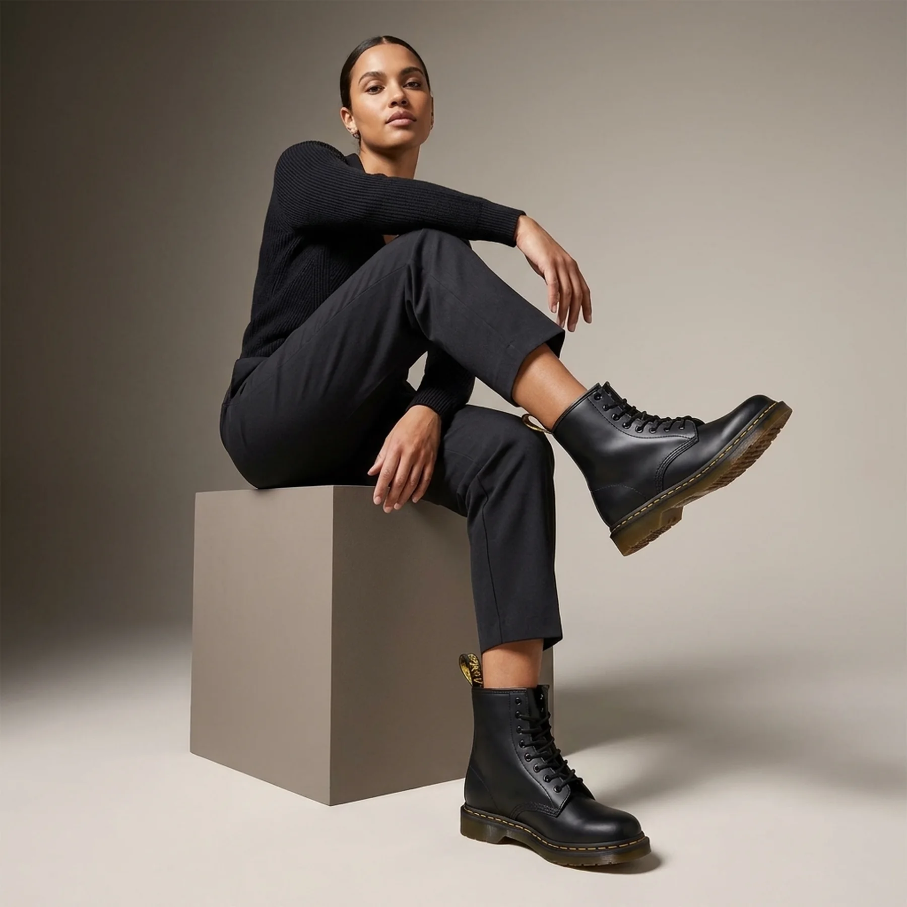 Черевики Dr. Martens 1460 Black Smooth
