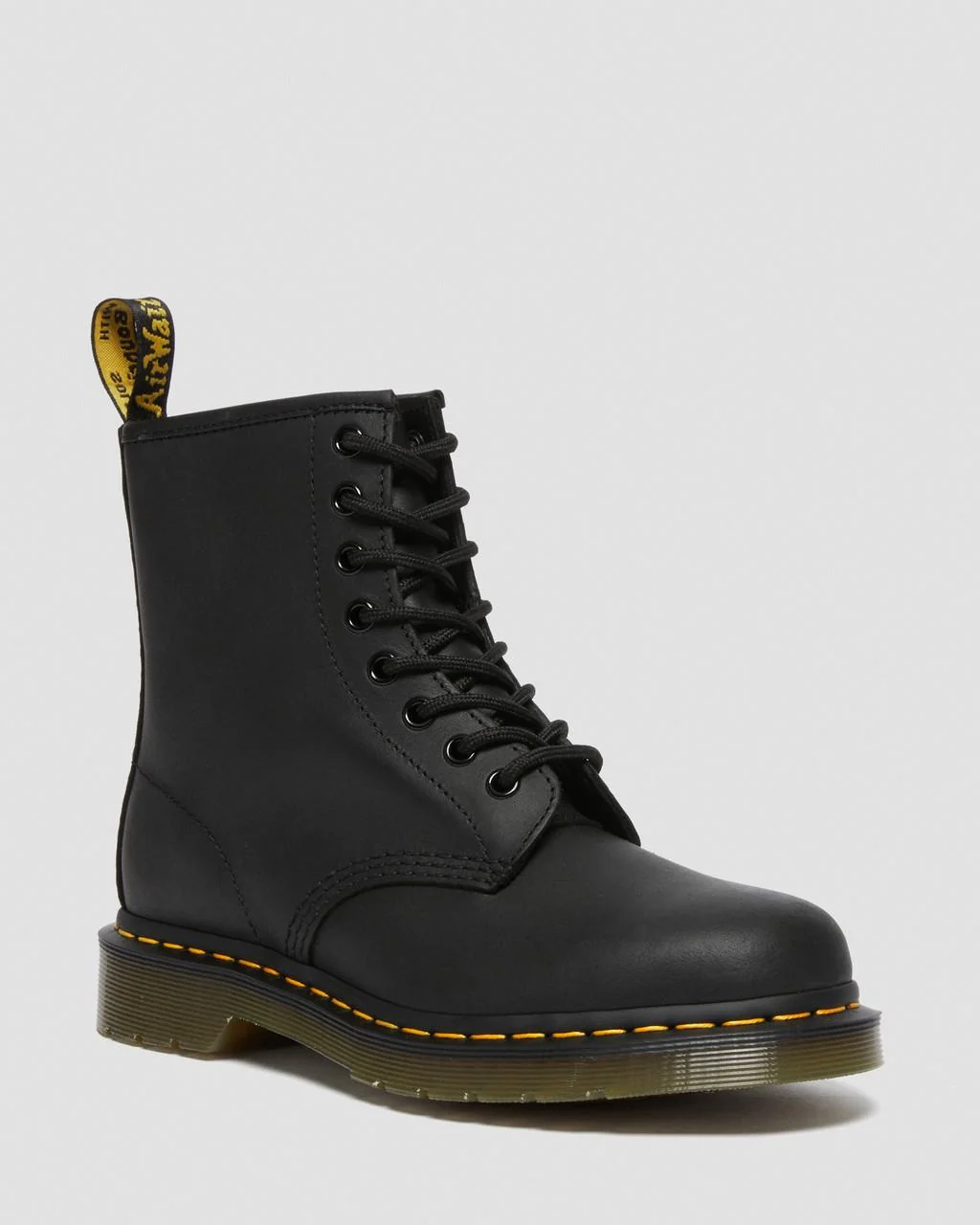 Черевики Dr. Martens 1460 Greasy Leather Lace Up Boots Black