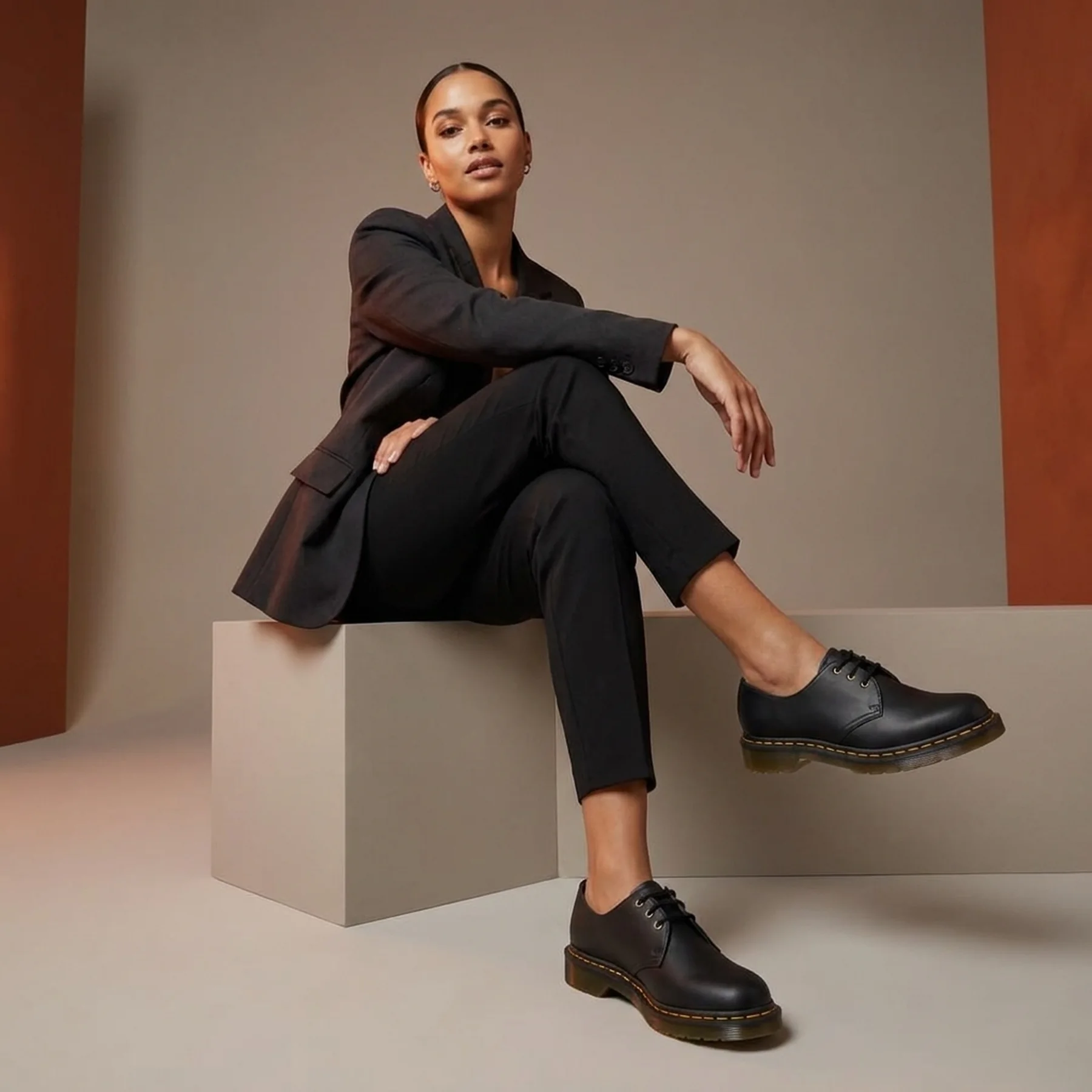 Черевики Dr. Martens 1461 Vegan Black