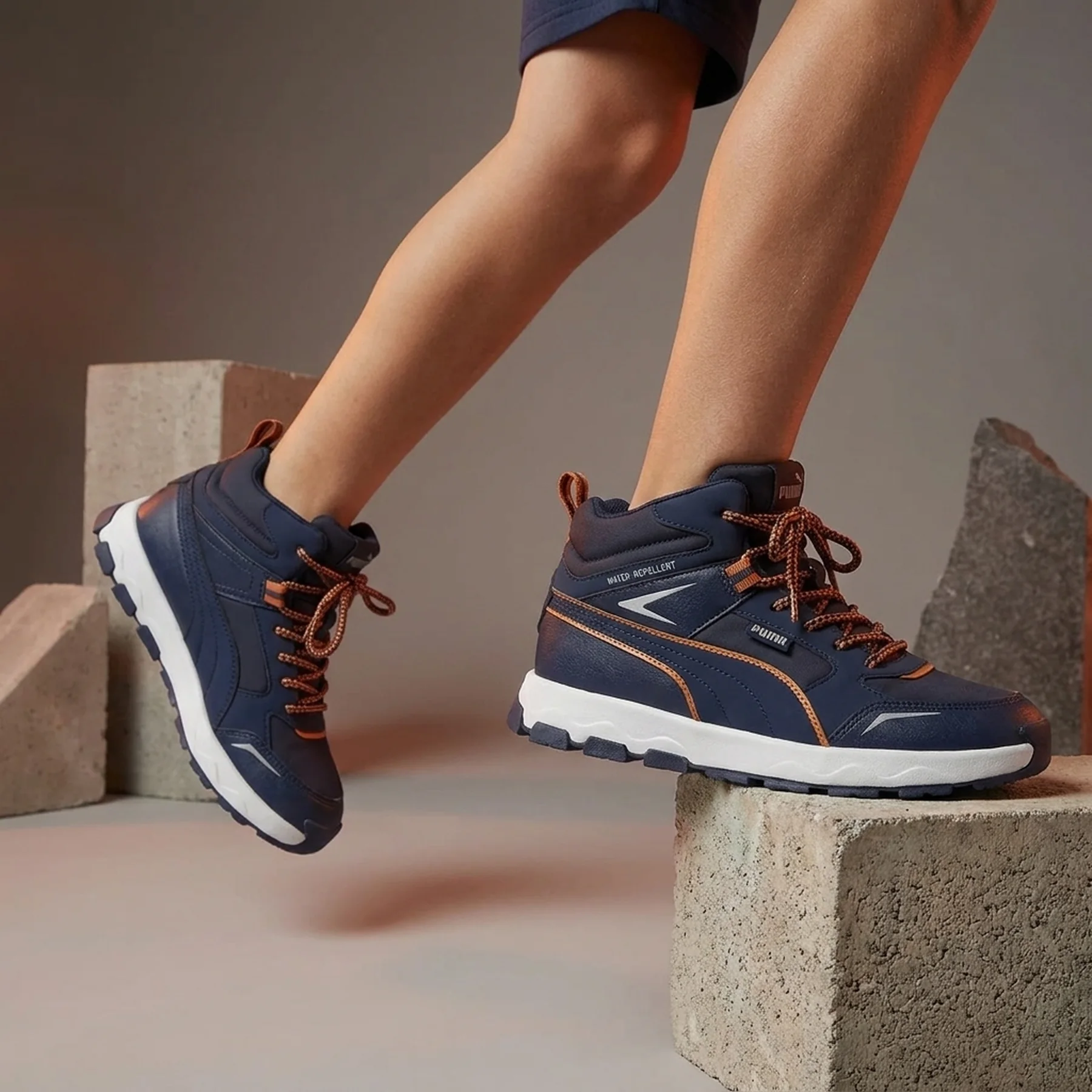 Черевики підліткові Evolve Trail Jr 39764402 Puma 3 (35,5) Темно-синій