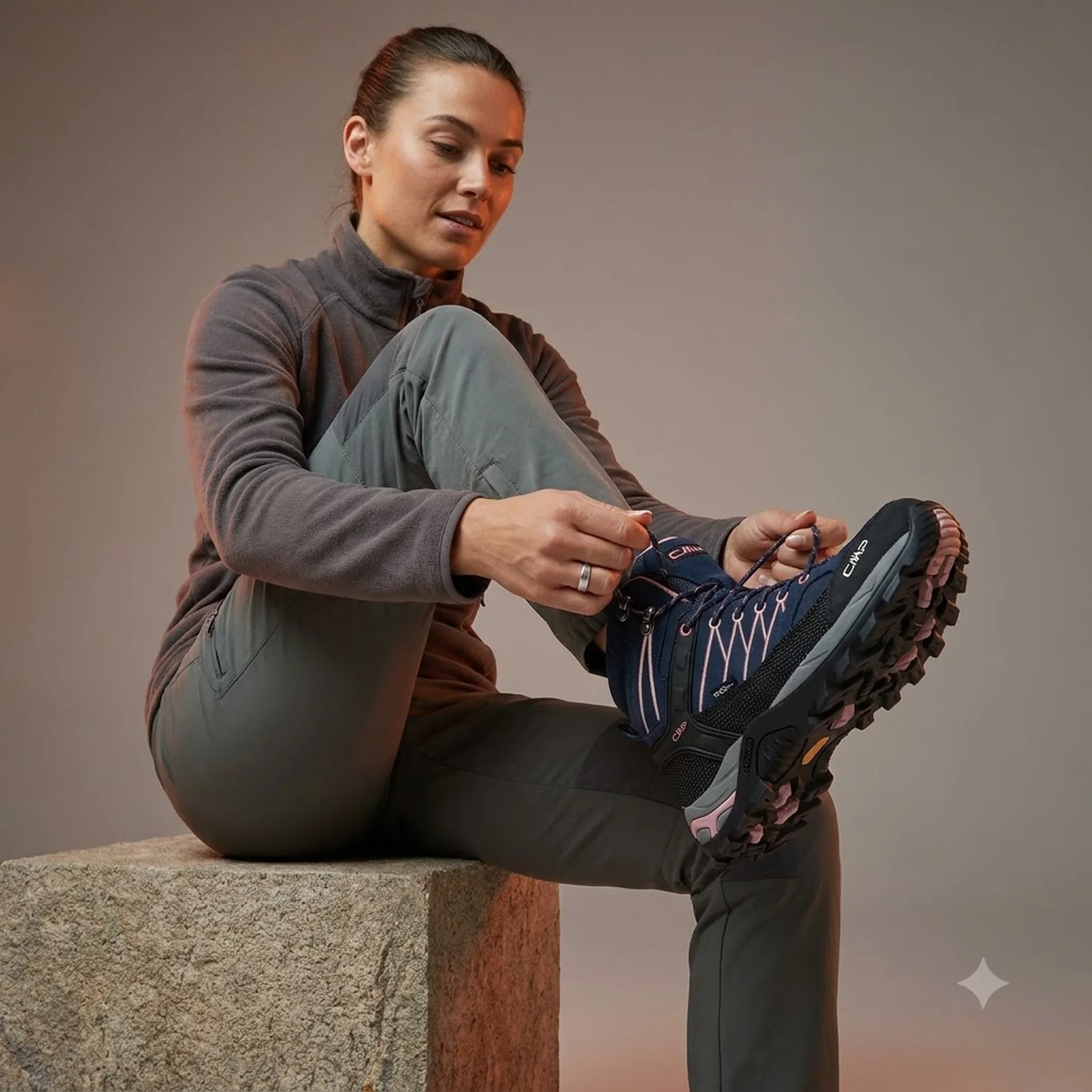 Черевики RIGEL MID WMN TREKKING SHOE 3Q12946-53UG CMP 37 Темно-синій