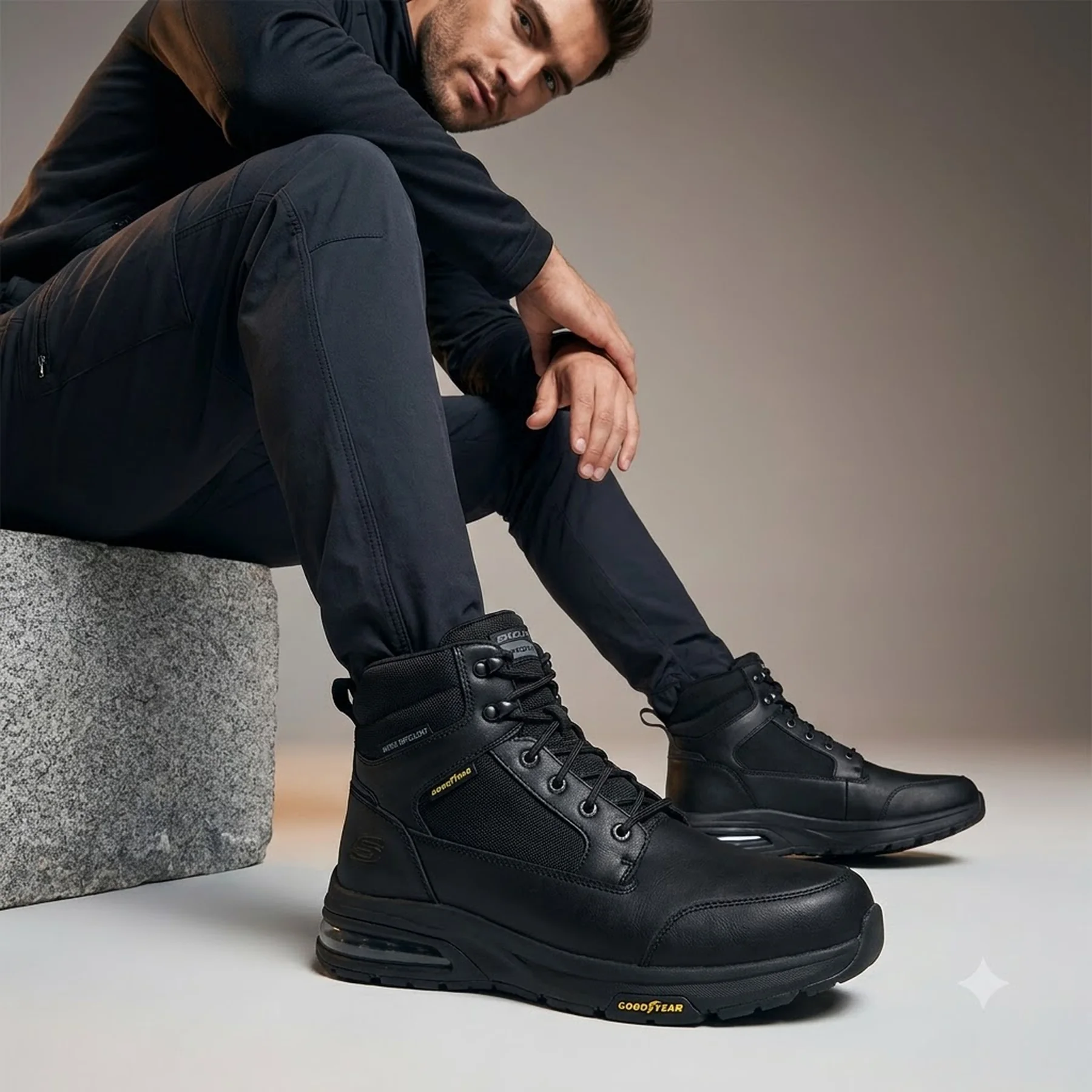 Черевики Skech-Air Envoy 237317BBK Skechers 10 (43) Чорний