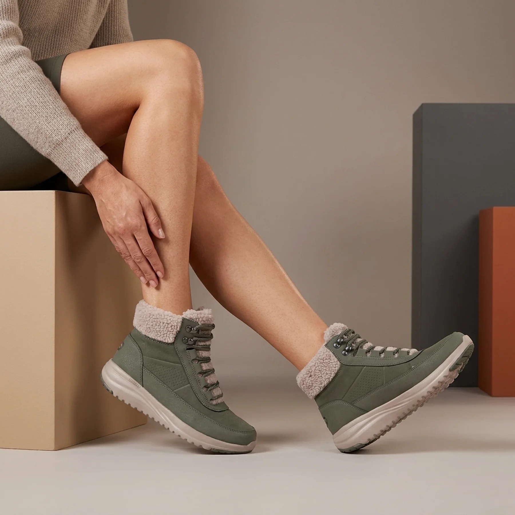 Черевики Skechers Alpine Adventure Olive