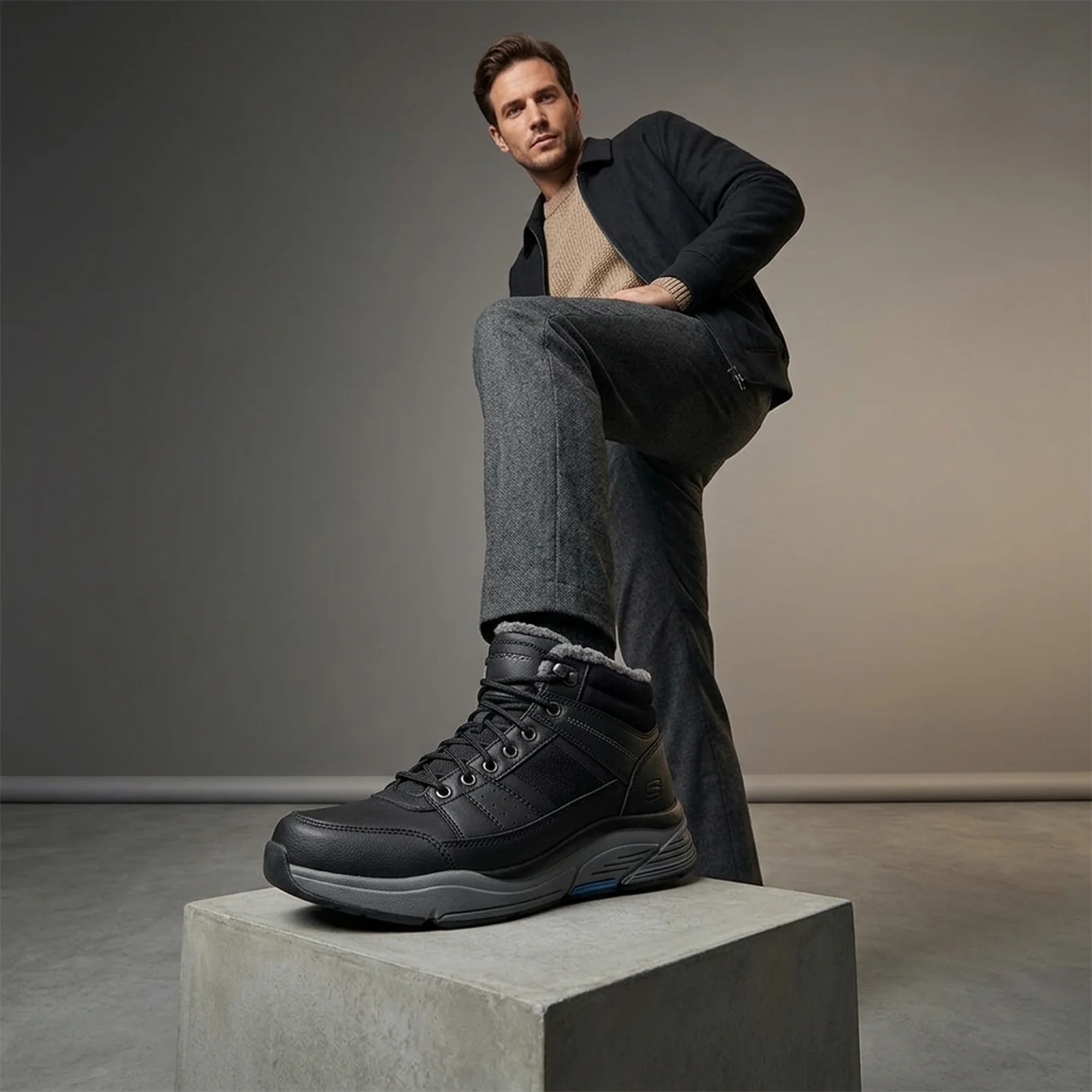 Черевики Skechers Benago Voren Black