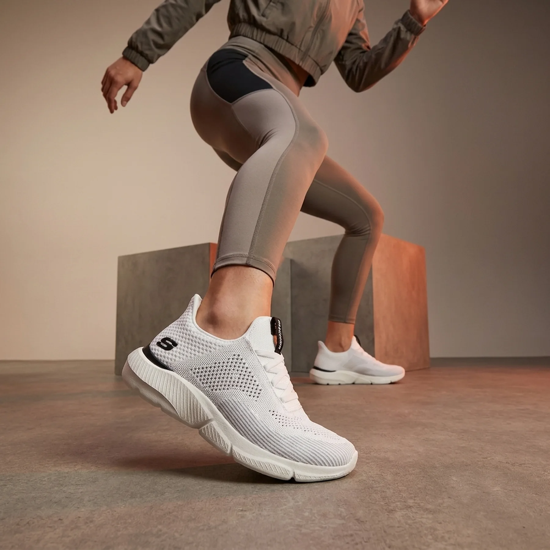 Черевики Skechers Ingram Brexie White Black