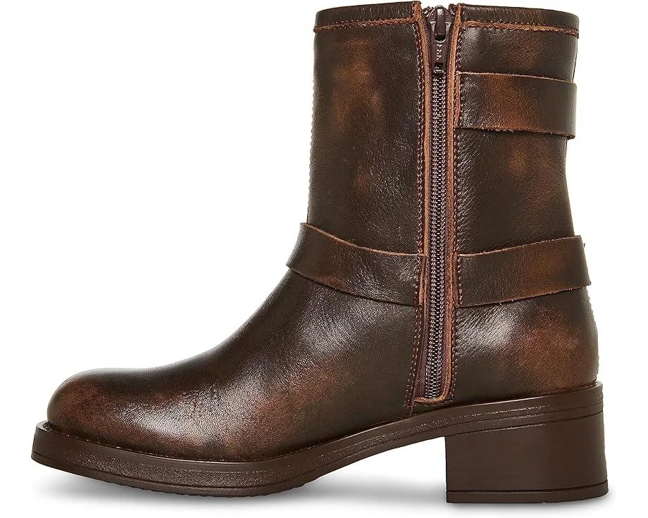 Черевики Steve madden brixton boot brown distressed