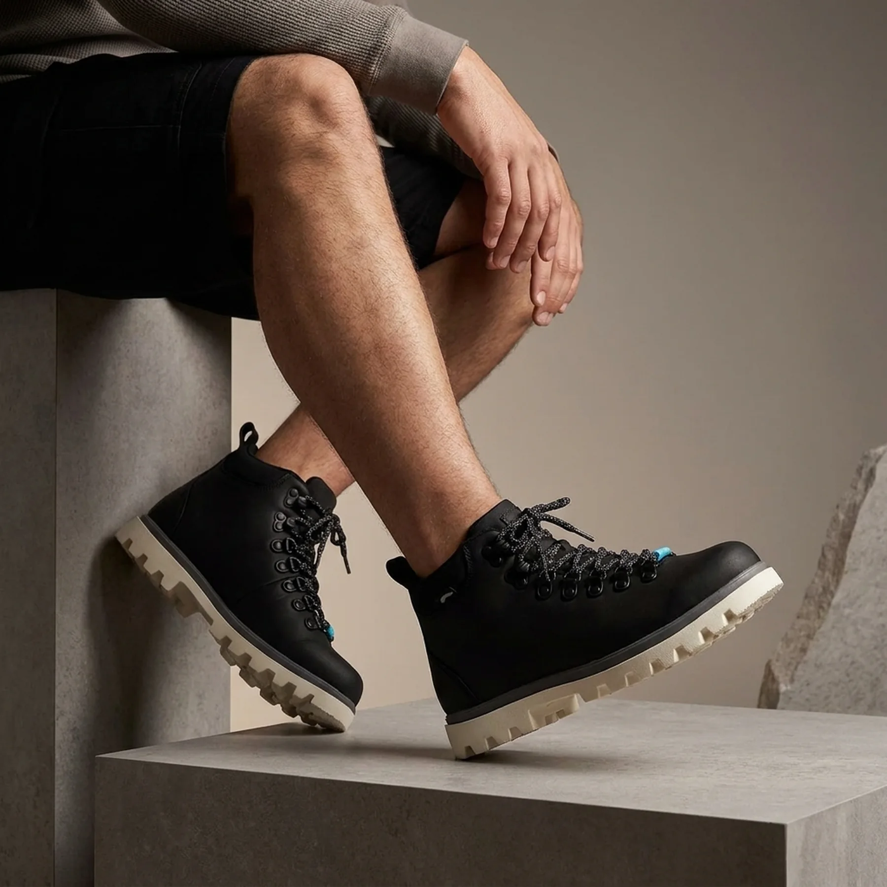 Черевики унісекс Native Fitzsimmons Treklite Jiffy Black/Dublin Grey (41100630-1099)