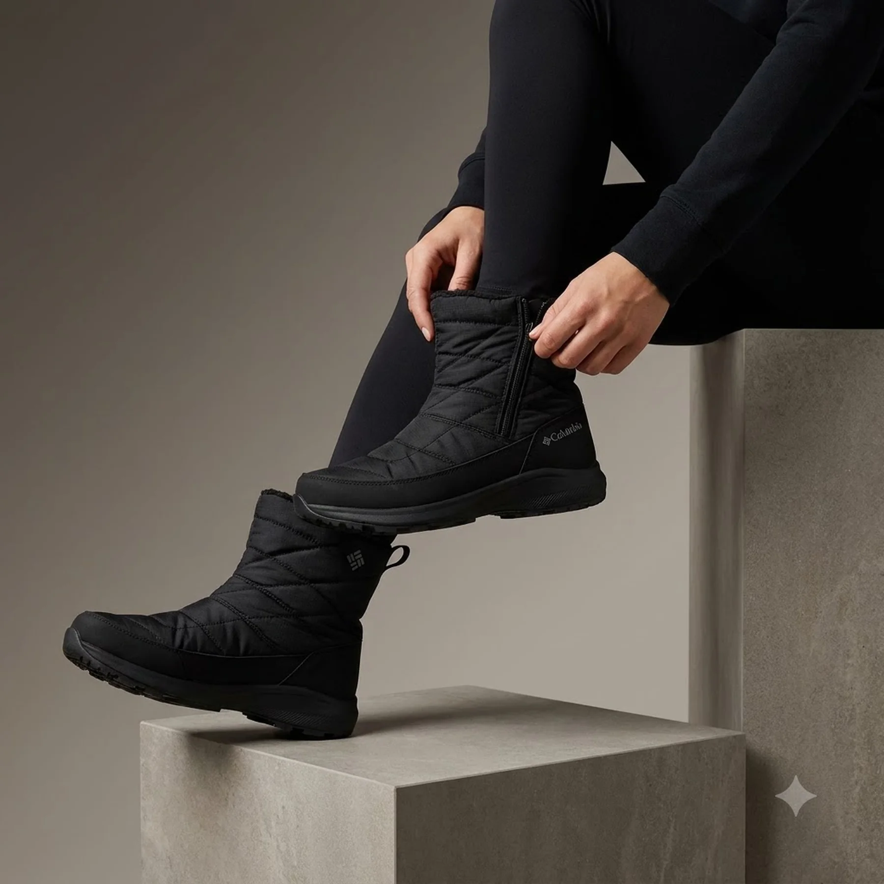 Черевики жіночі Columbia Snowtrot Mid Black (BL9165-012)