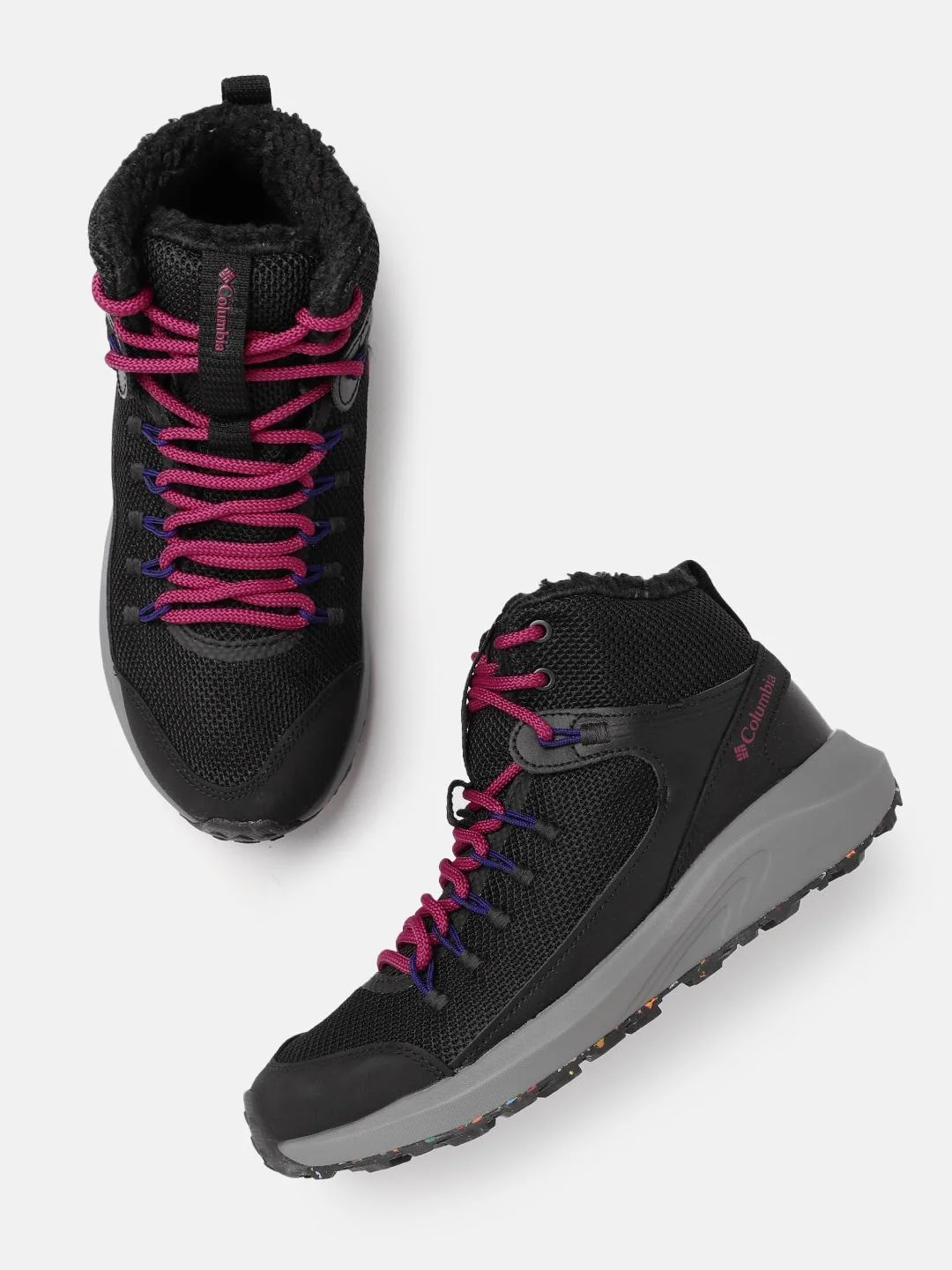 Черевики жіночі Columbia Women Black Trailstorm Mid Waterproof Omni Heat (BL8089-010)