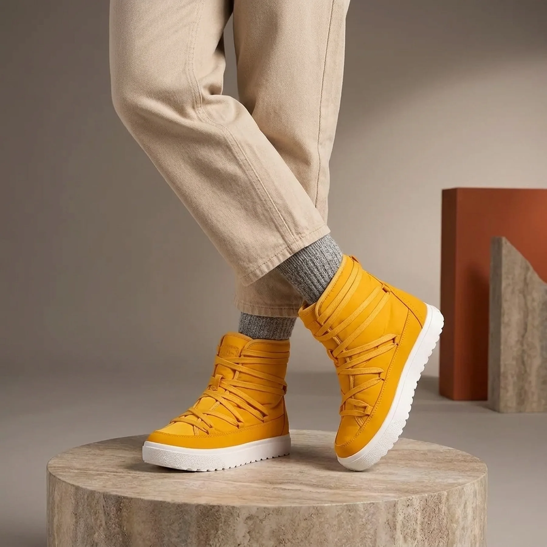 Черевики жіночі Native Shoes Chamonix Alpine Yellow / Shell White (41106000-7536)
