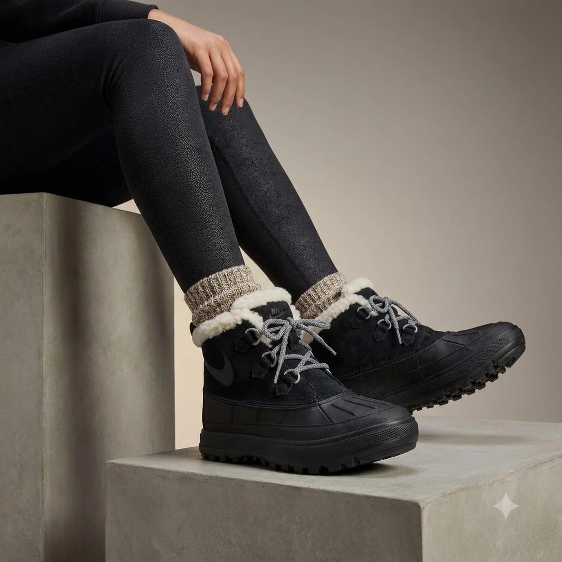 Черевики жіночі Nike Woodside Chukka 2 Black (537345-001)