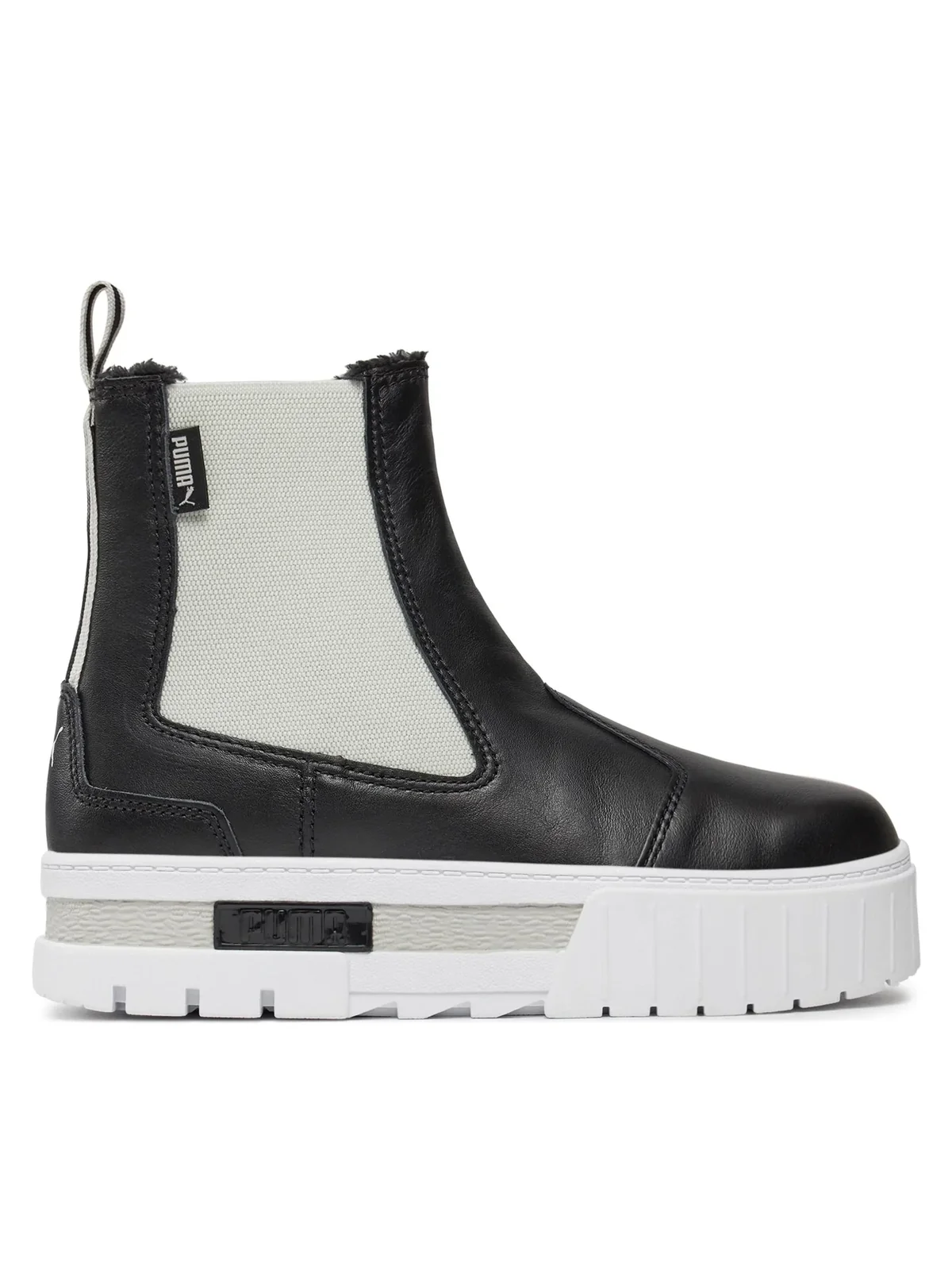 Черевики жіночі Puma Mayze Chelsea Winter Black/Grey (393093-02)