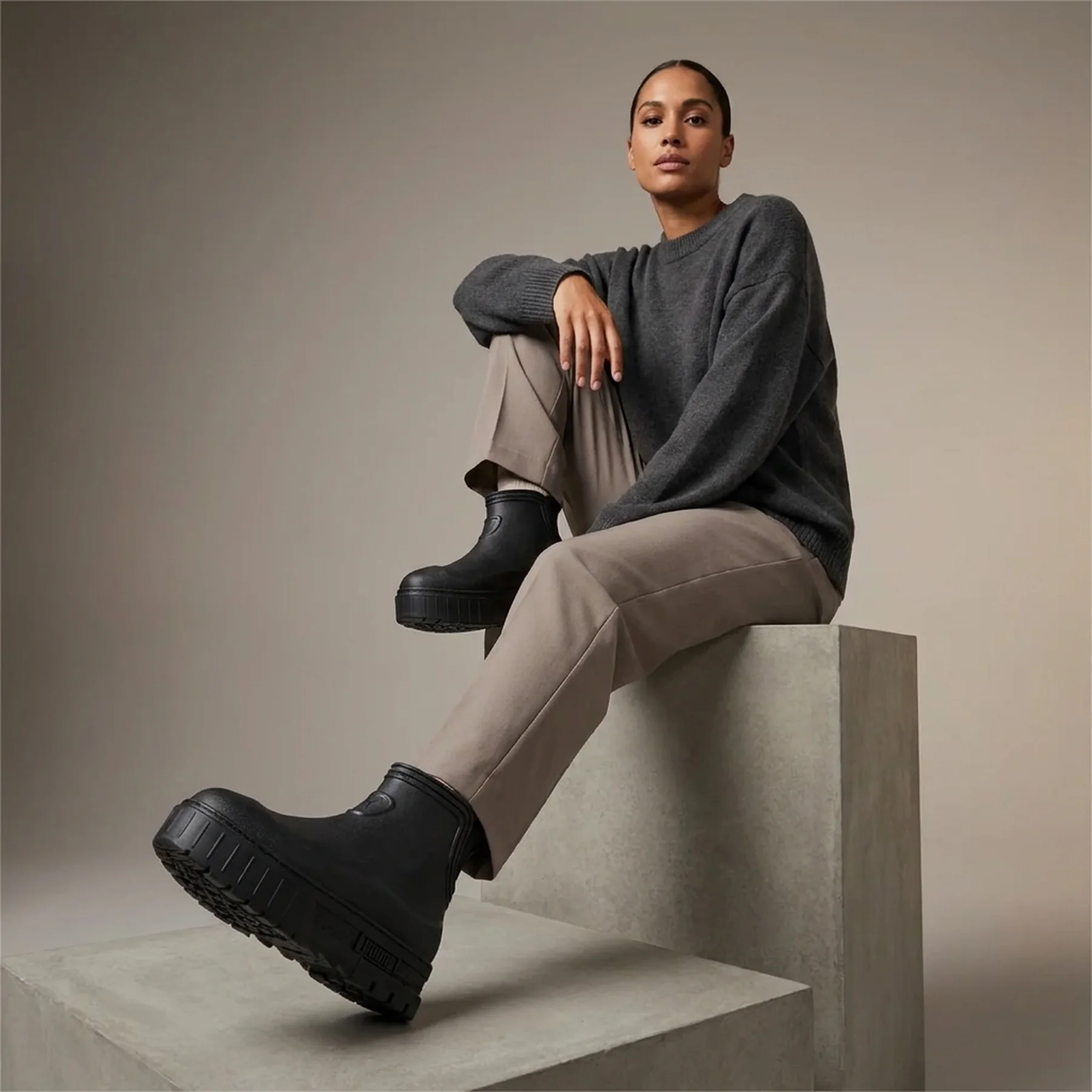 Черевики жіночі Puma Mayze Wellis Boot Black (397732-02)
