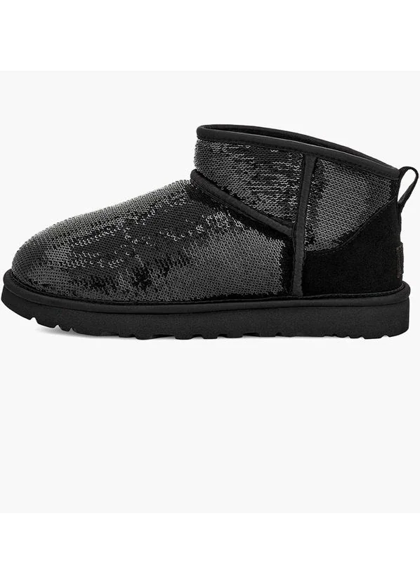 Черевики жіночі Ugg Classic Ultra Mini Mirror Ball Boots Black (1151616-BLK)