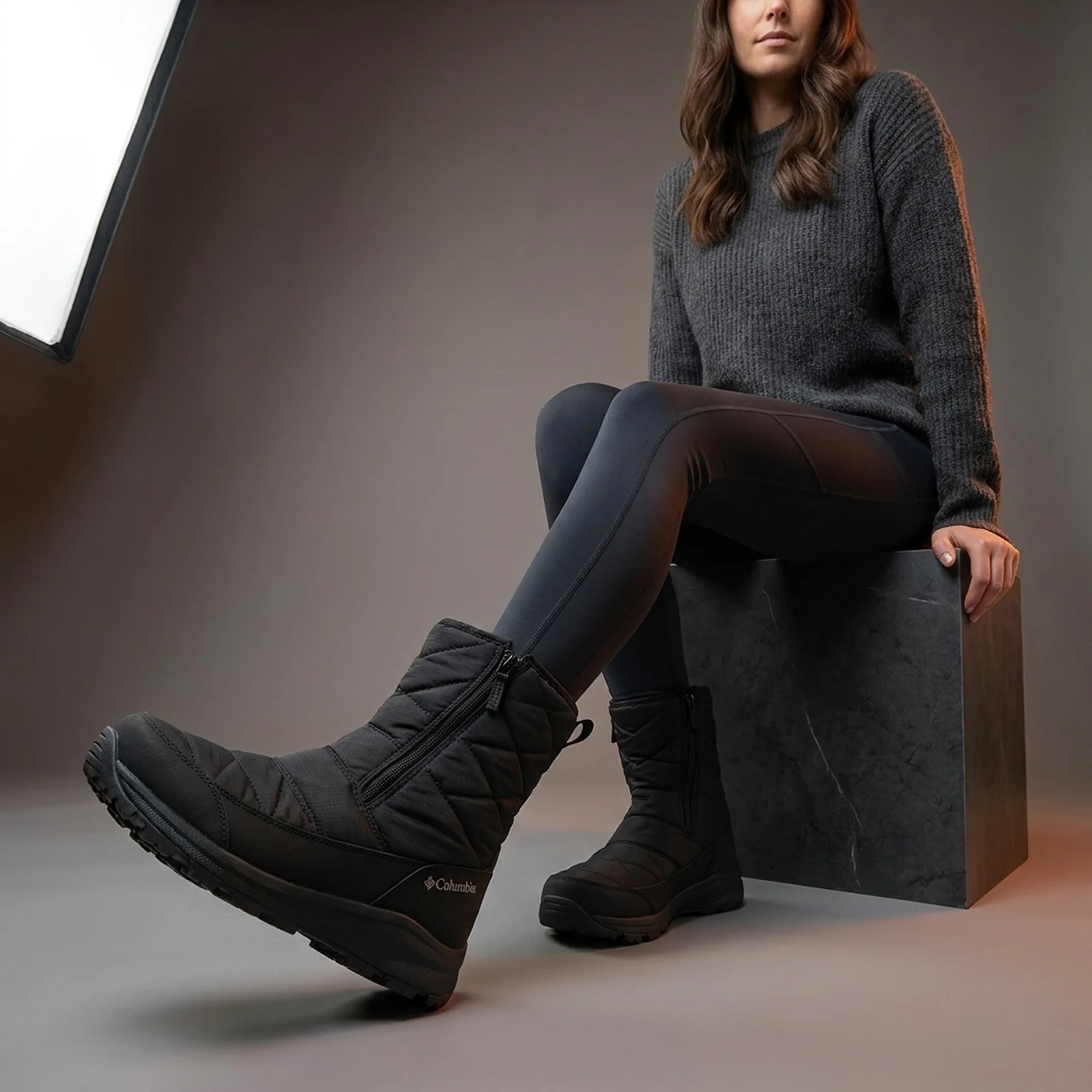 Чоботи утеплені SNOWTROT™ MID 2075111012 Columbia 5 (36) Чорний