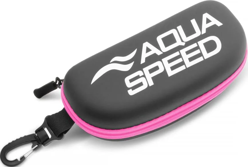 Чохол для окулярів Aqua Speed Goggle Case 62950 чорний, рожевий Уні One Size