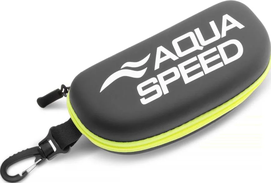 Чохол для окулярів Aqua Speed Goggle Case 62954 чорний, жовтий Уні One Size