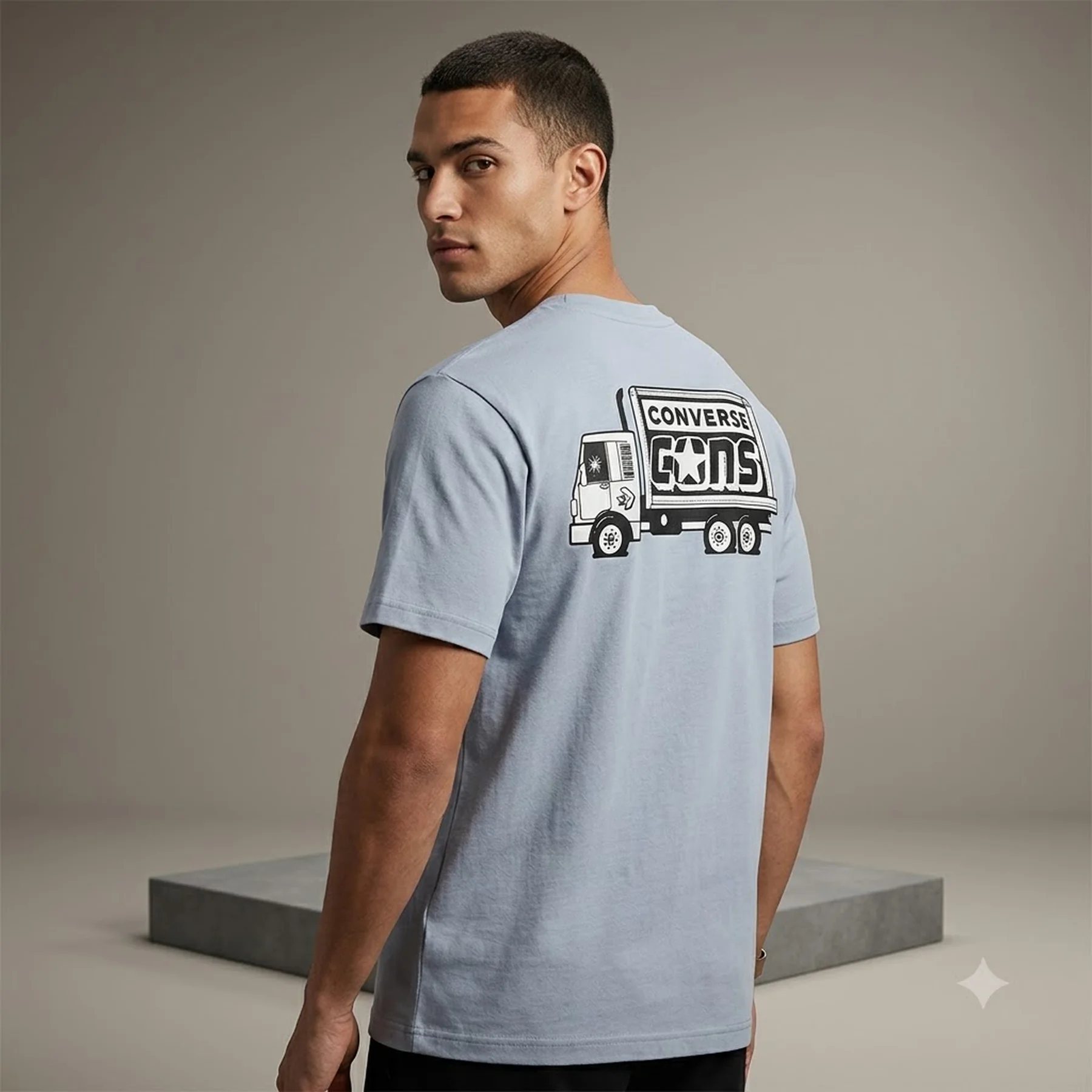 Чоловіча футболка CONVERSE CONS TRUCK TEE CVM5T188-MXM