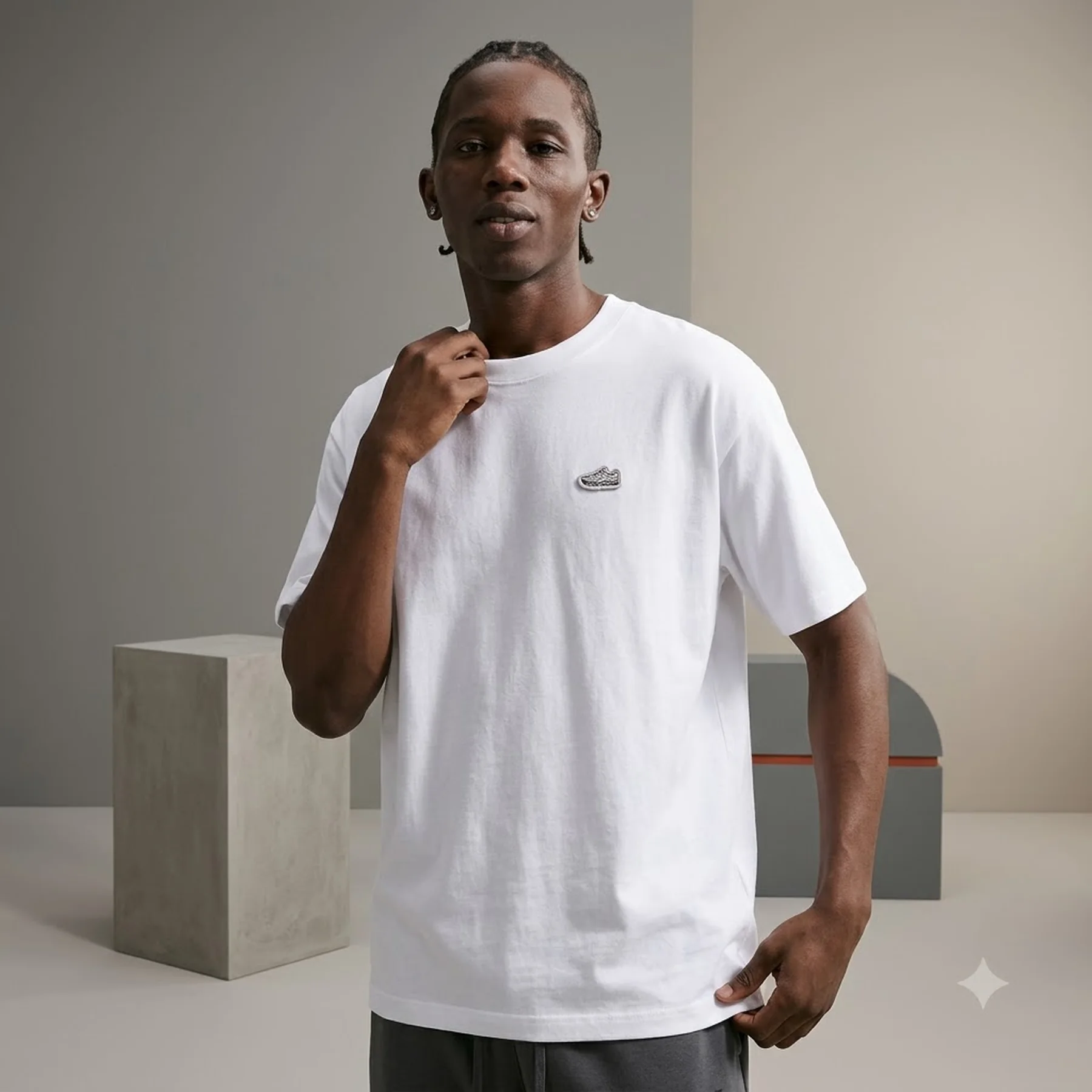 Чоловіча футболка NIKE SPORTSWEAR VOMERO PATCH IH1149-100