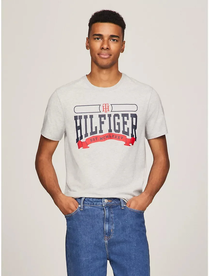 Чоловіча футболка Tommy Hilfiger з логотипом 1159808758