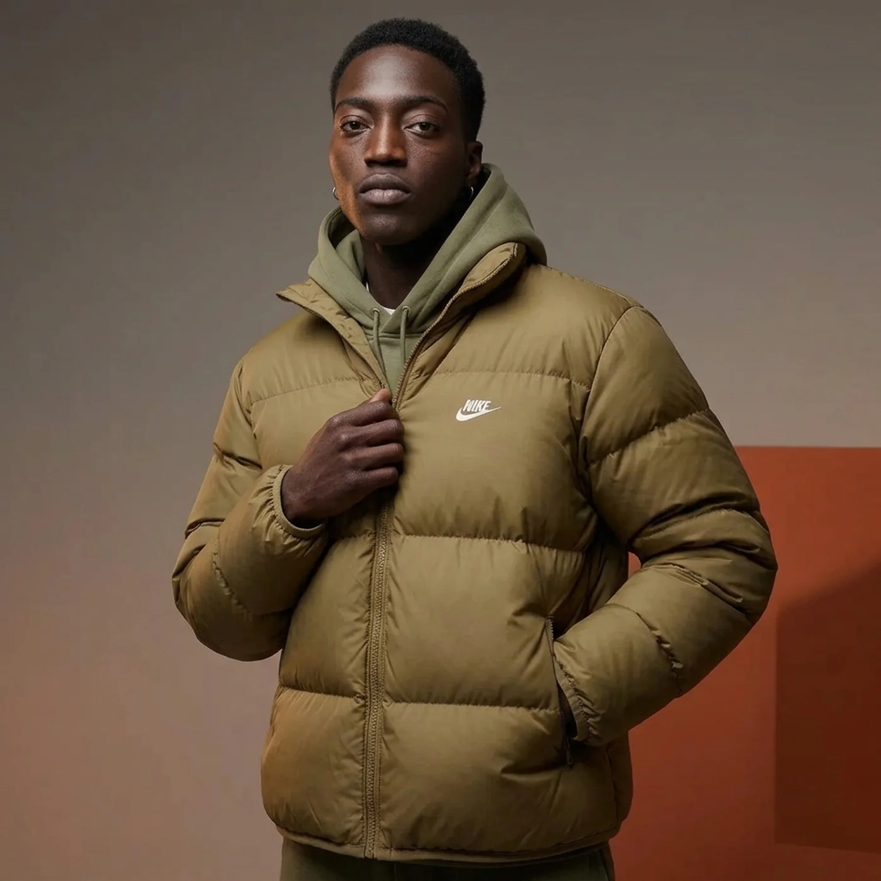 Чоловіча куртка NIKE M SF CLUB PUFFER JACKET 550 IB2975-297