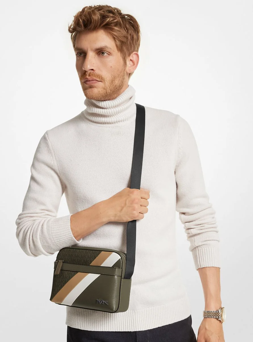 Чоловіча сумка Michael Kors через плече 1159793972 (Зелений, One size)