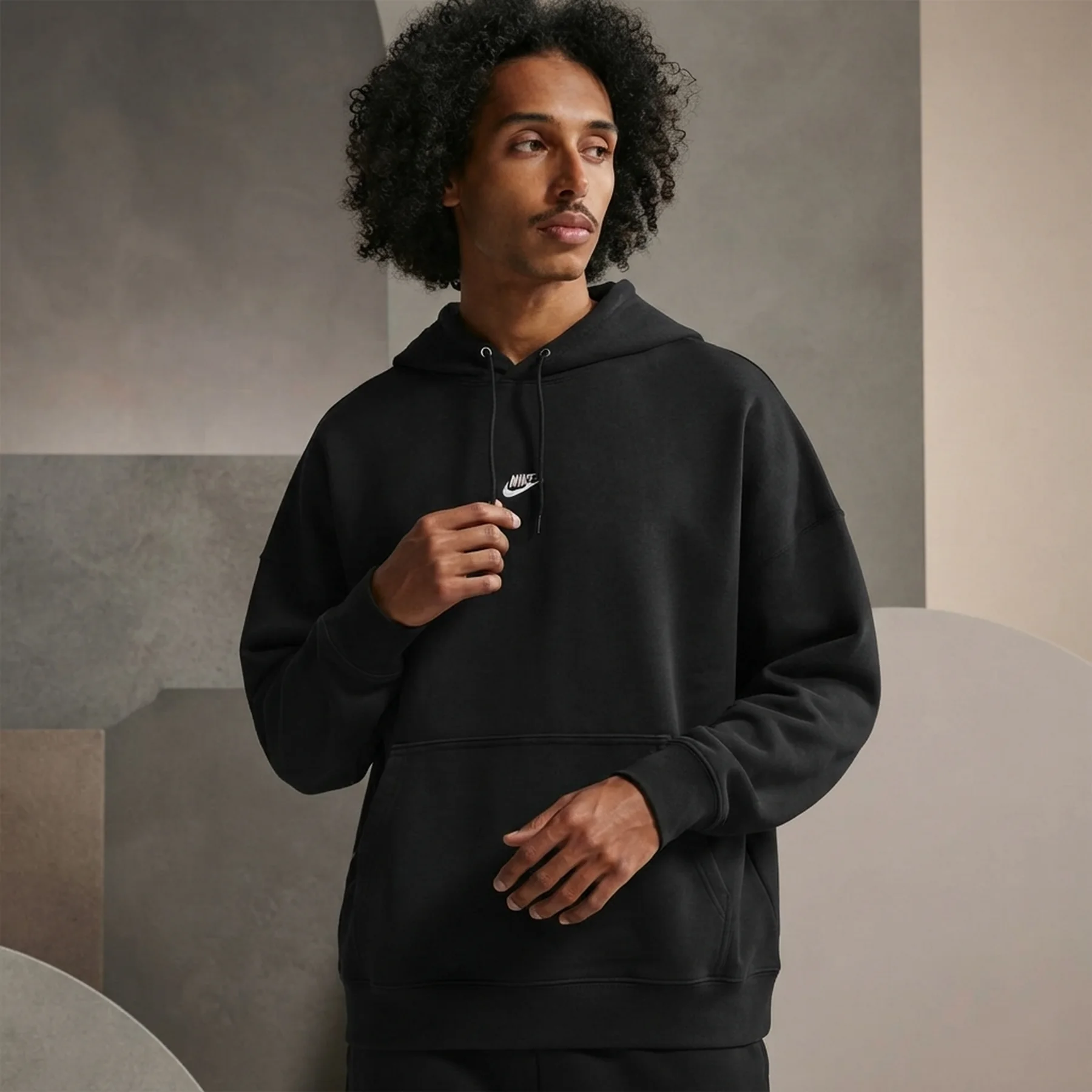 Чоловіча толстовка NIKE M NK CLUB FT OS PO HOODIE IF0745-010