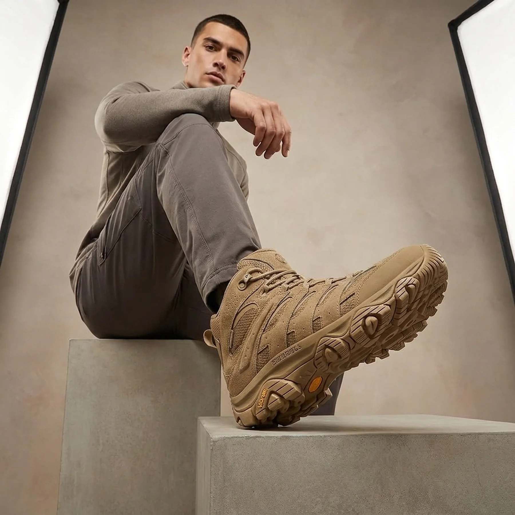 Чоловіче взуття Черевики Merrell Moab 3 Mid WP Black Merrel