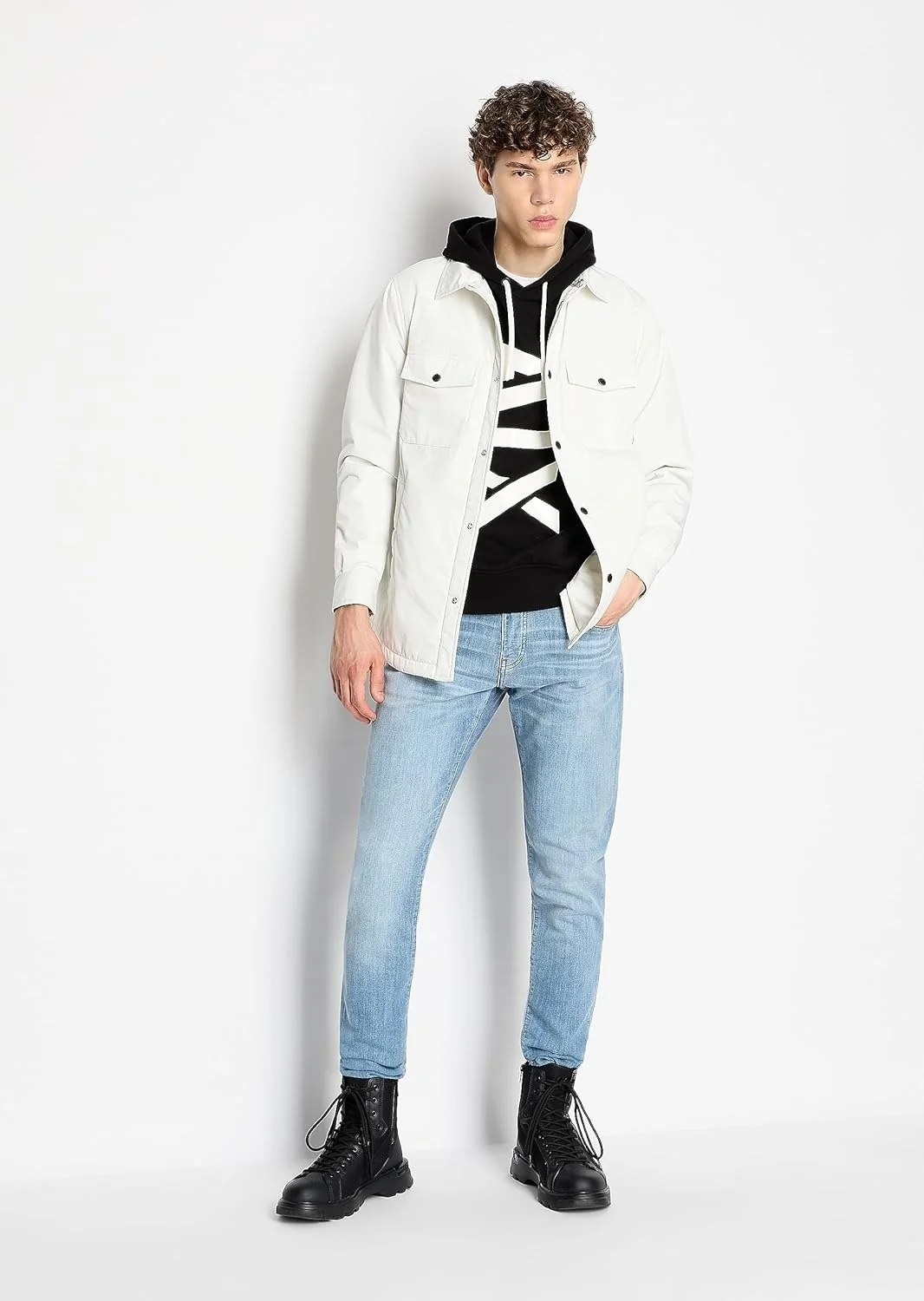 Чоловічі джинси Armani Exchange J33 Super Skinny 1159828695 (Блакитний 38)