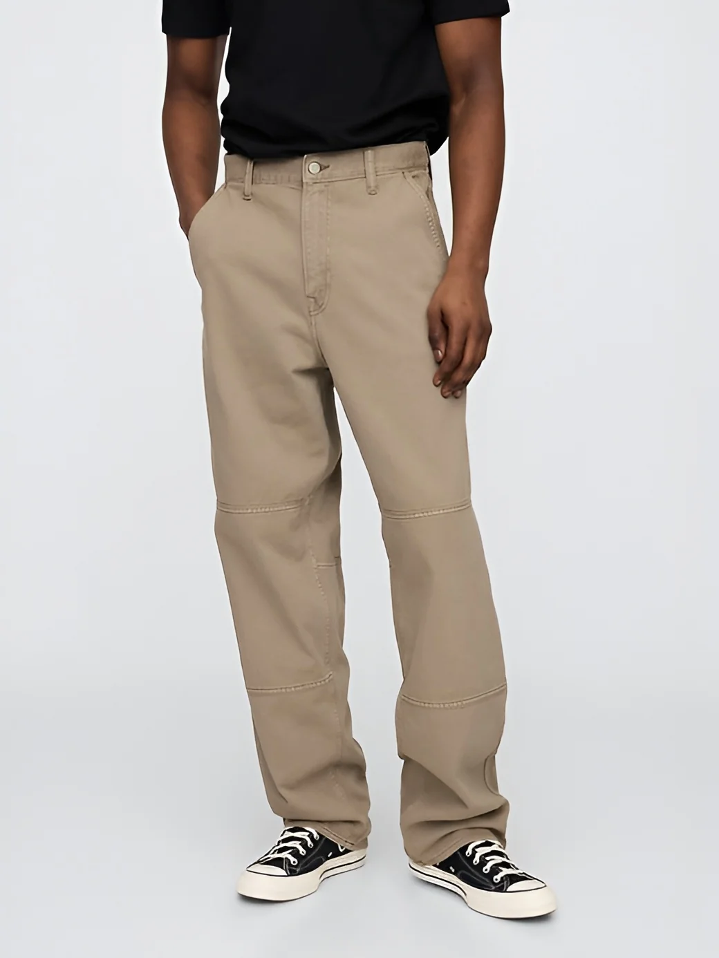 Чоловічі джинси Baggy GAP 1159849343 (Бежевий W34 L32)