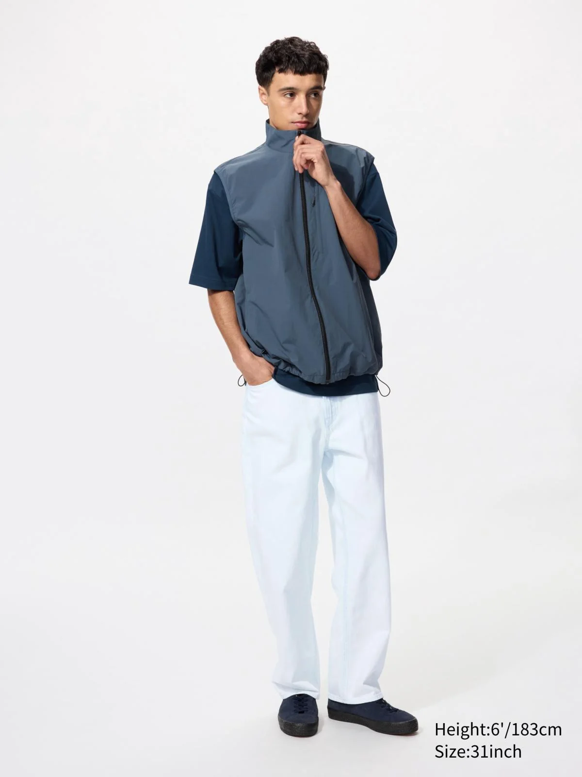 Чоловічі джинси широкі UNIQLO 1159834955